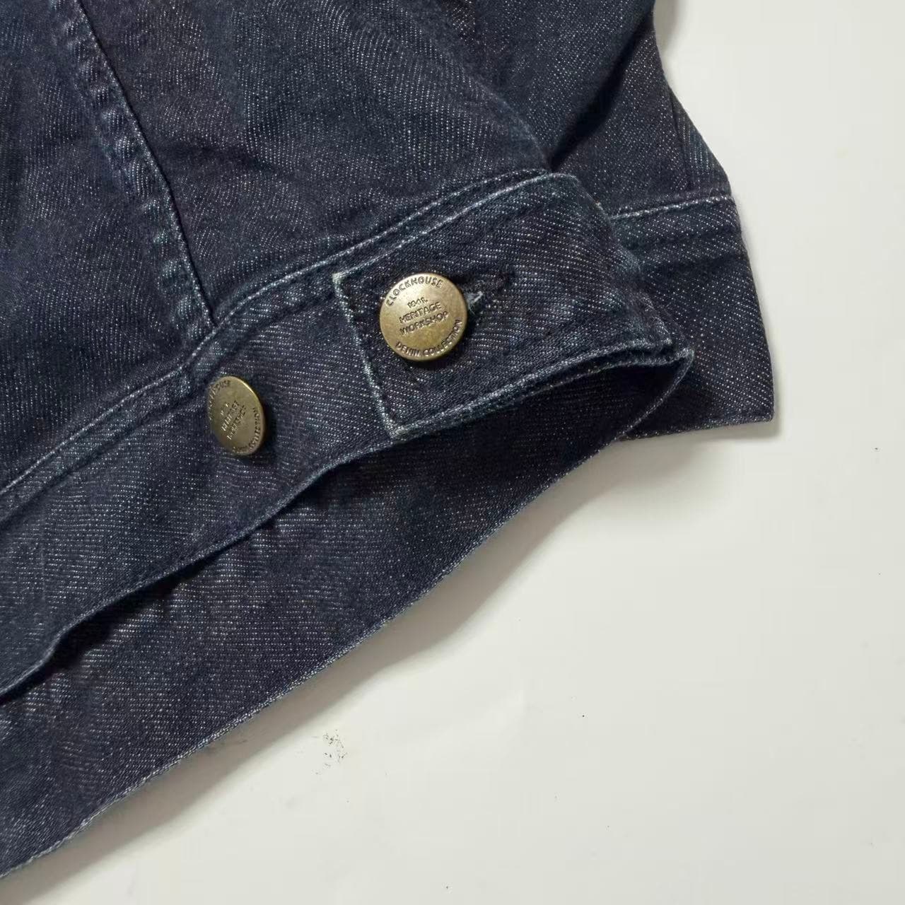 Clockhouse C&A Dark Wash Denim Jacket Size S — photo 4 of 6