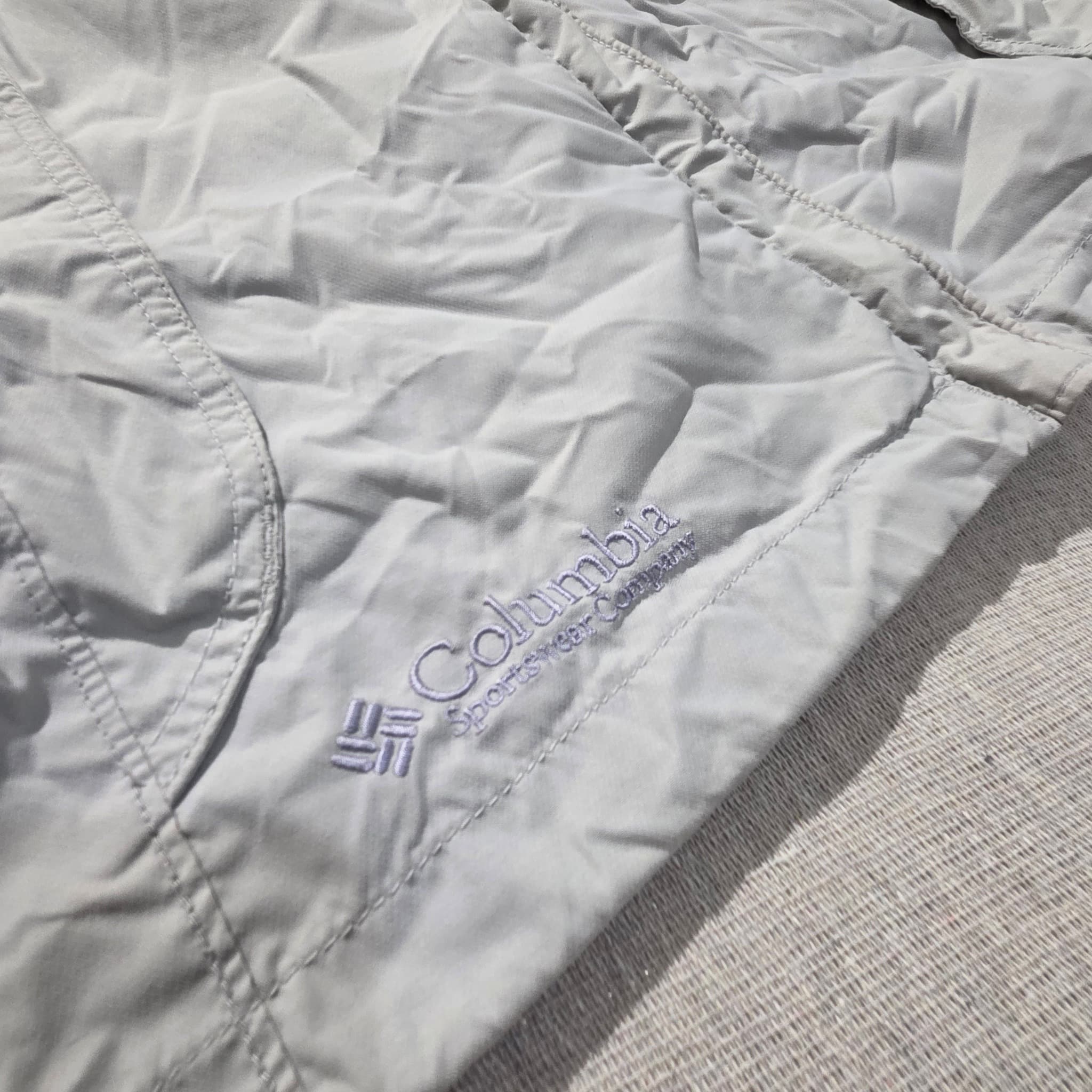 Columbia Sportswear Women's Lightweight Rain Jacket Grey Blue XS — photo 2 of 11