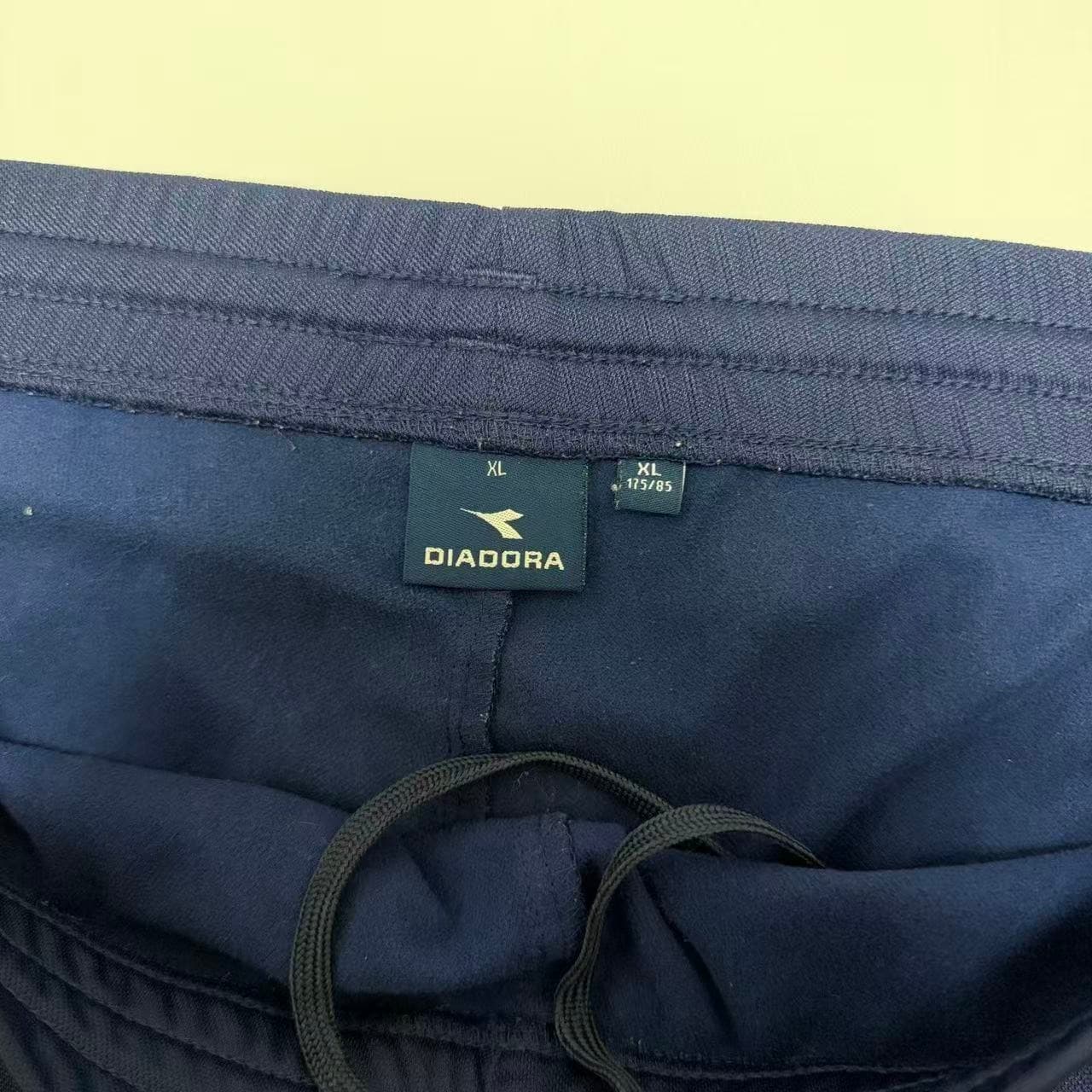 Diadora Baggy Vintage 2000s Release Track Pants Navy Blue XL — photo 2 of 6