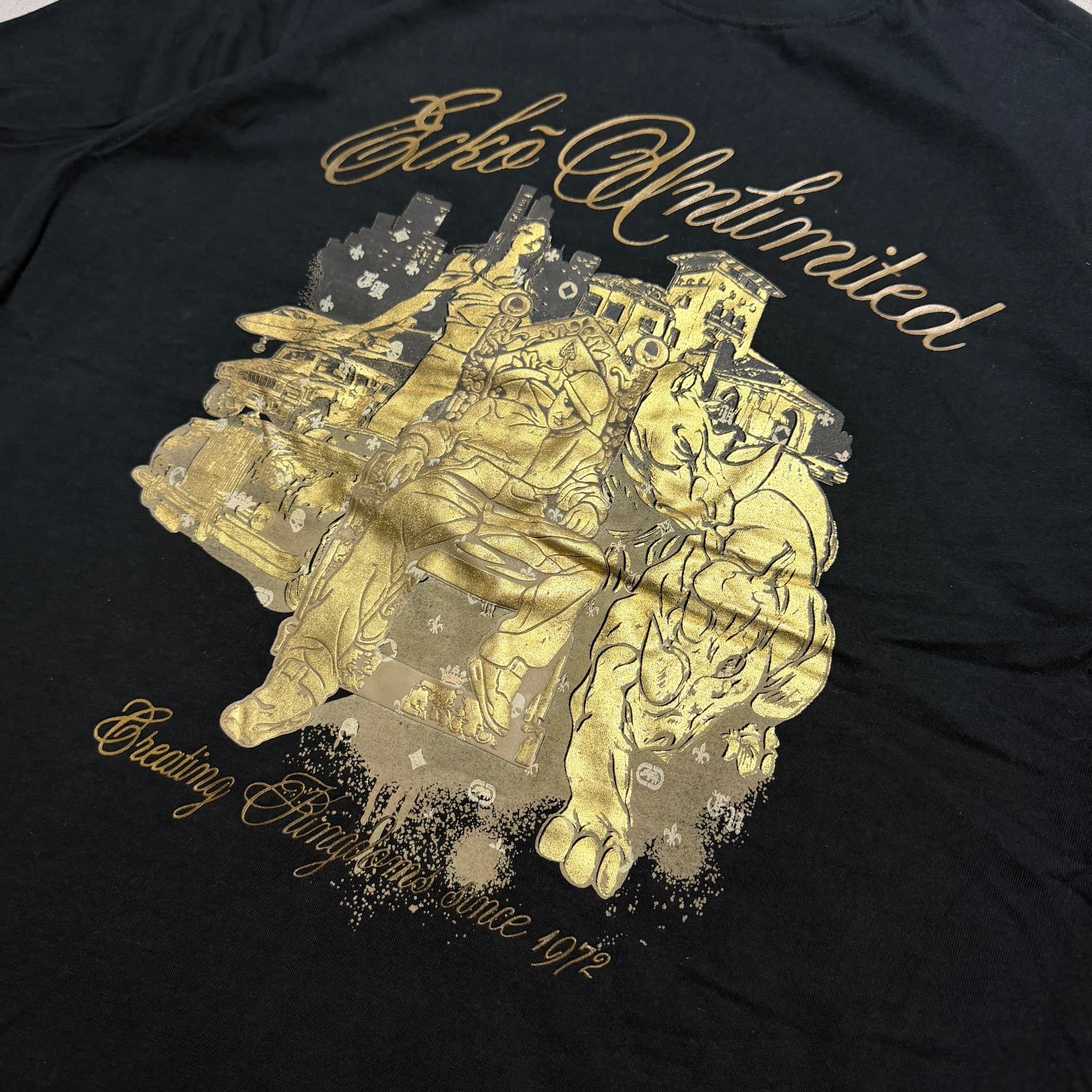 Ecko Unltd. Creating Kingdoms Since 1972 Graphic T-Shirt Black Size XL — photo 2 of 8