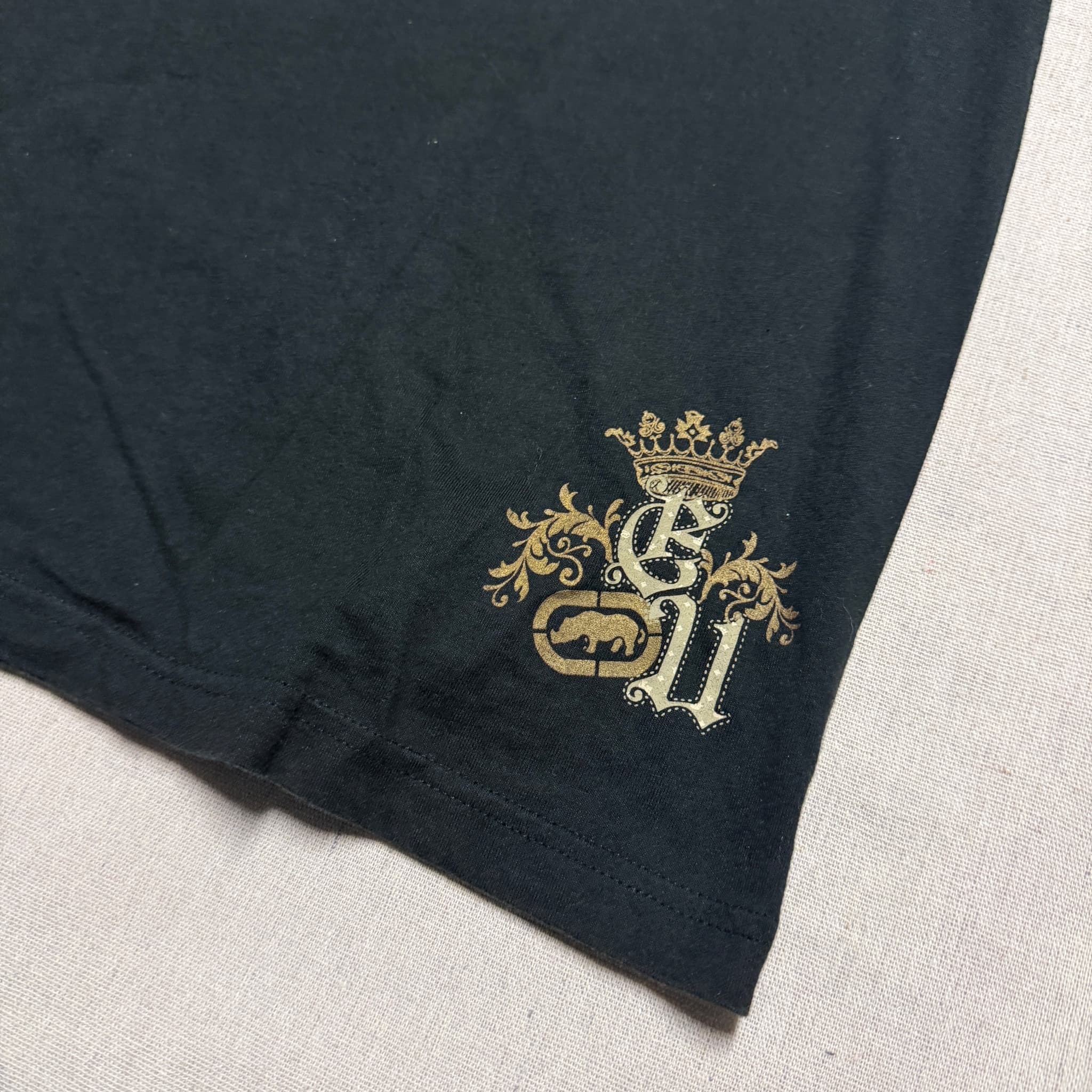 Ecko Unltd. Creating Kingdoms Since 1972 Graphic T-Shirt Black Size XL — photo 7 of 8