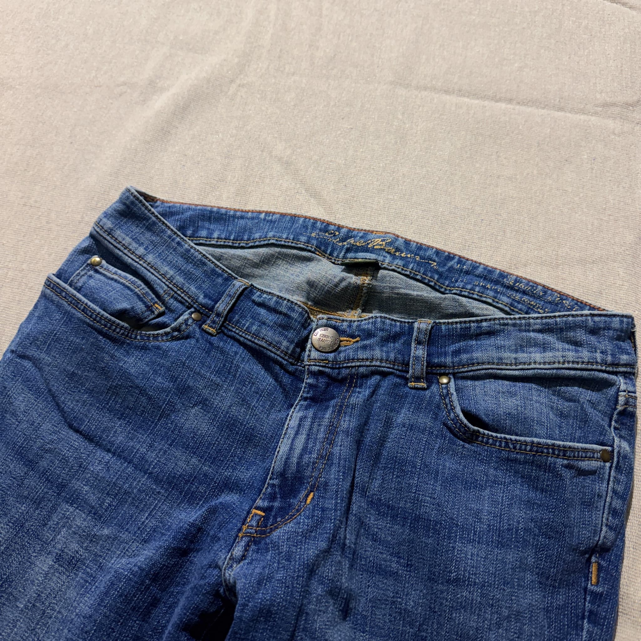Eddie Bauer Women's Mid-Rise Bootcut Jeans Blue Size 16 — photo 3 of 8