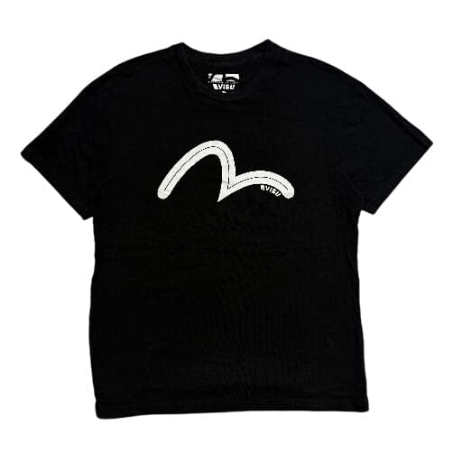 Evisu Seagull Logo T-Shirt Black Premium Quality Graphic Tee — photo 1 of 5
