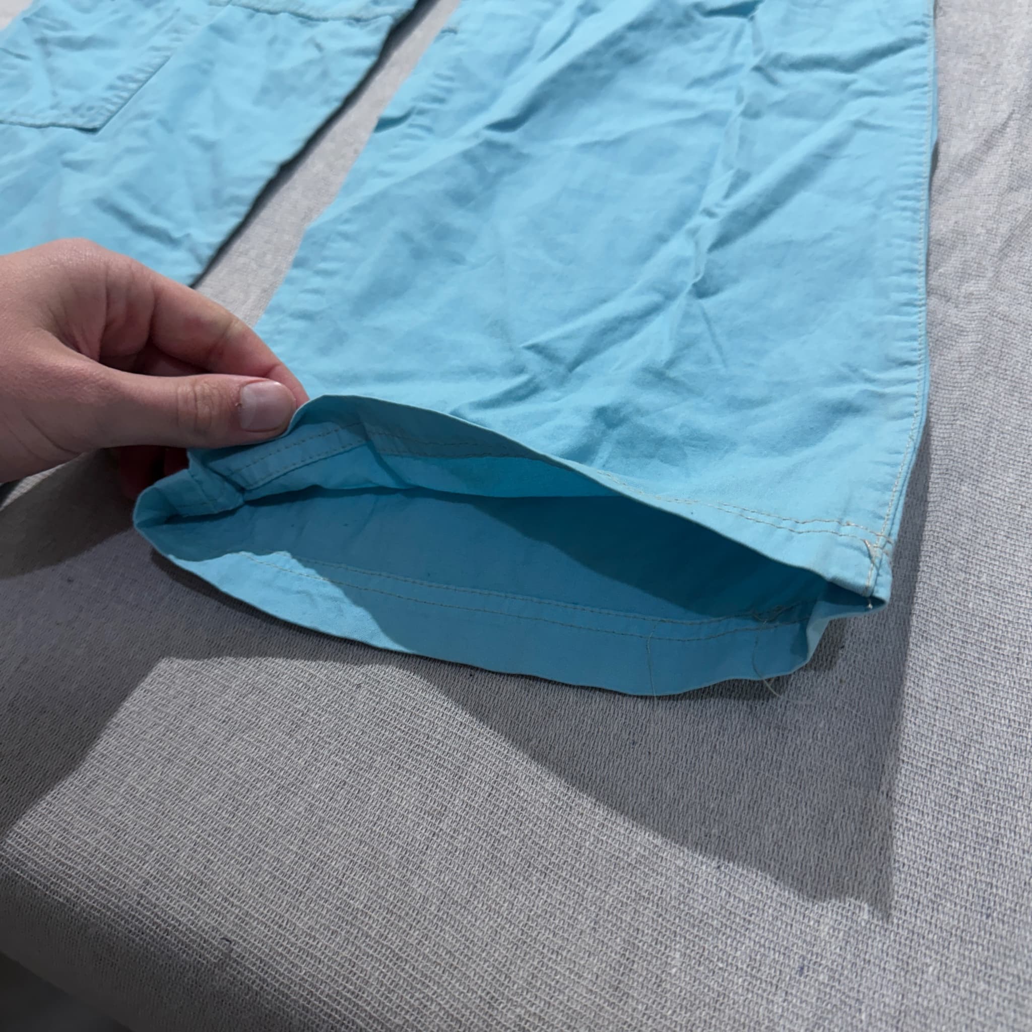 Falcon Est 1989 Light Blue Cargo Pants Size M — photo 2 of 6