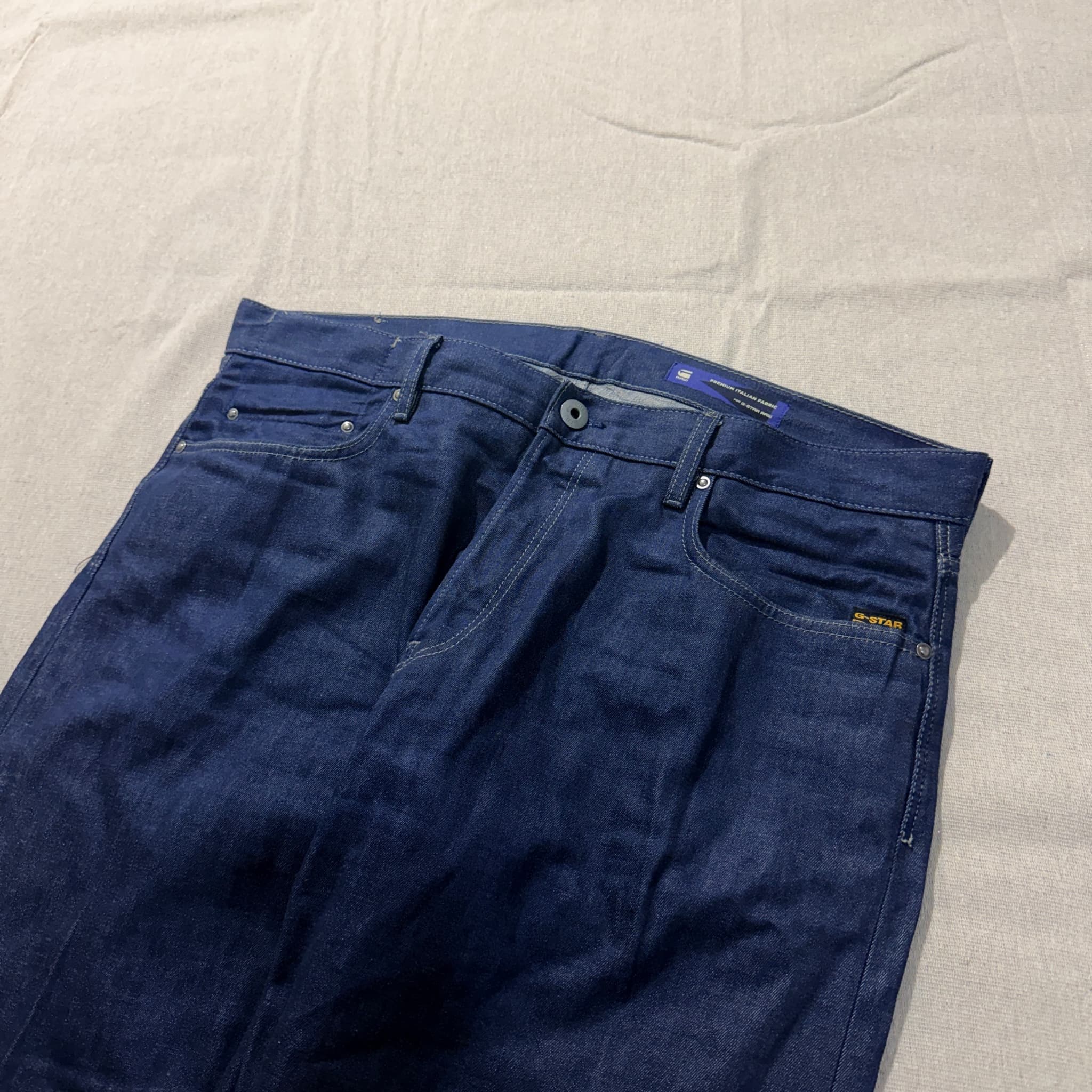 G-Star Raw Dakota Straight Leg Jeans Dark Wash Denim Men's Size 38/34 — photo 3 of 8
