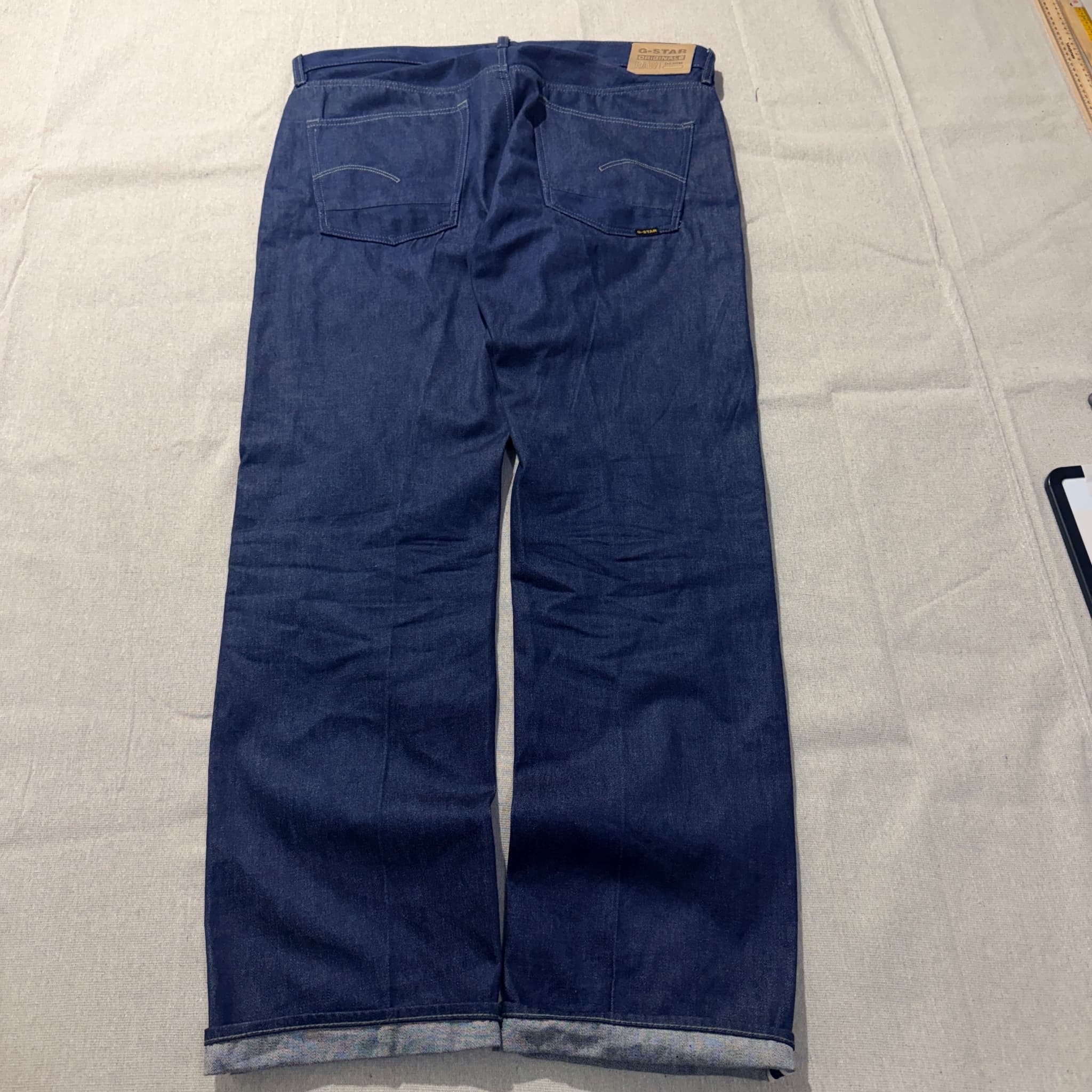 G-Star Raw Dakota Straight Leg Jeans Dark Wash Denim Men's Size 38/34 — photo 6 of 8