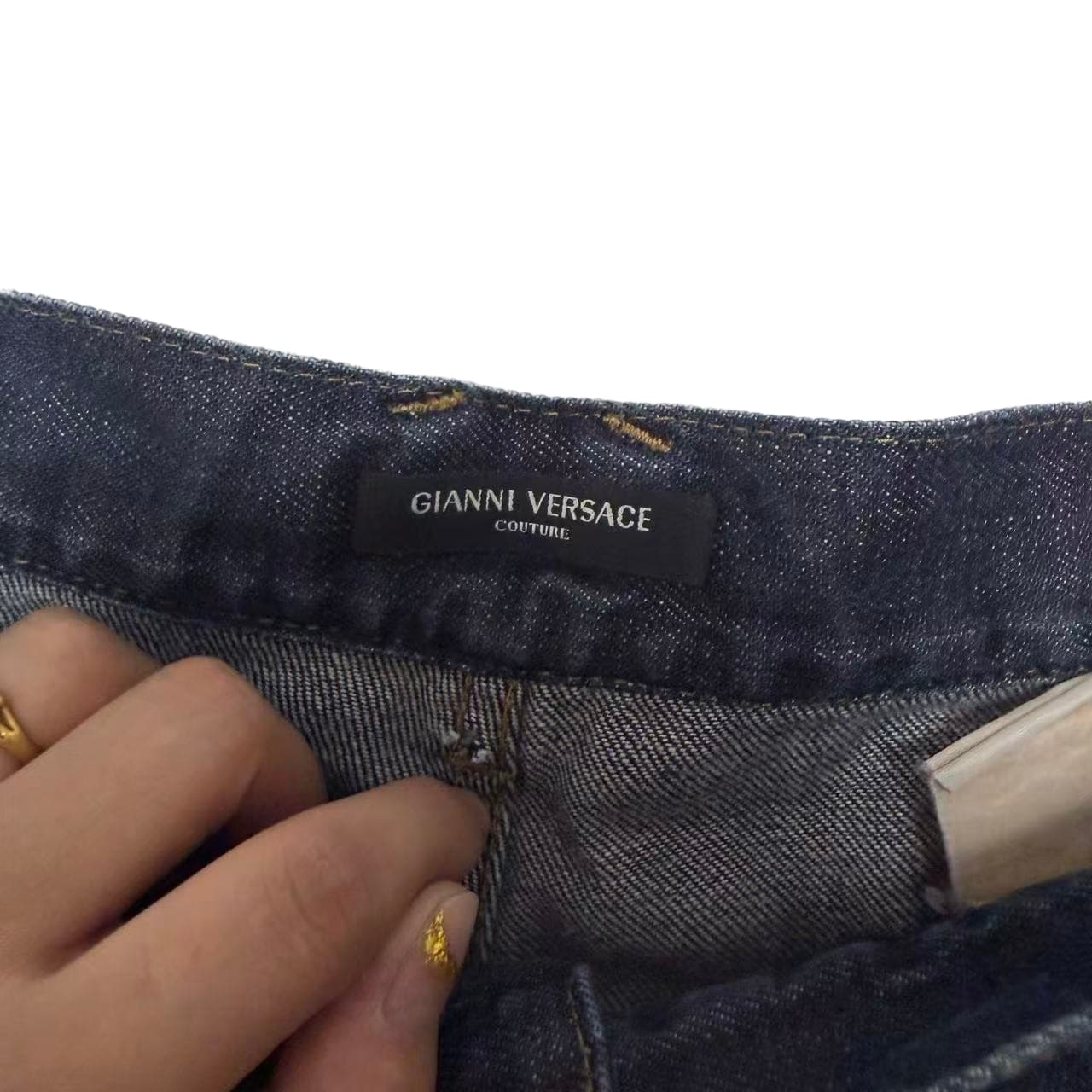 Gianni Versace Couture Denim Jeans — photo 3 of 6