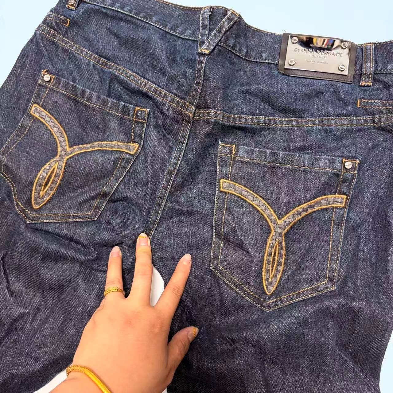 Gianni Versace Couture Denim Jeans — photo 6 of 6