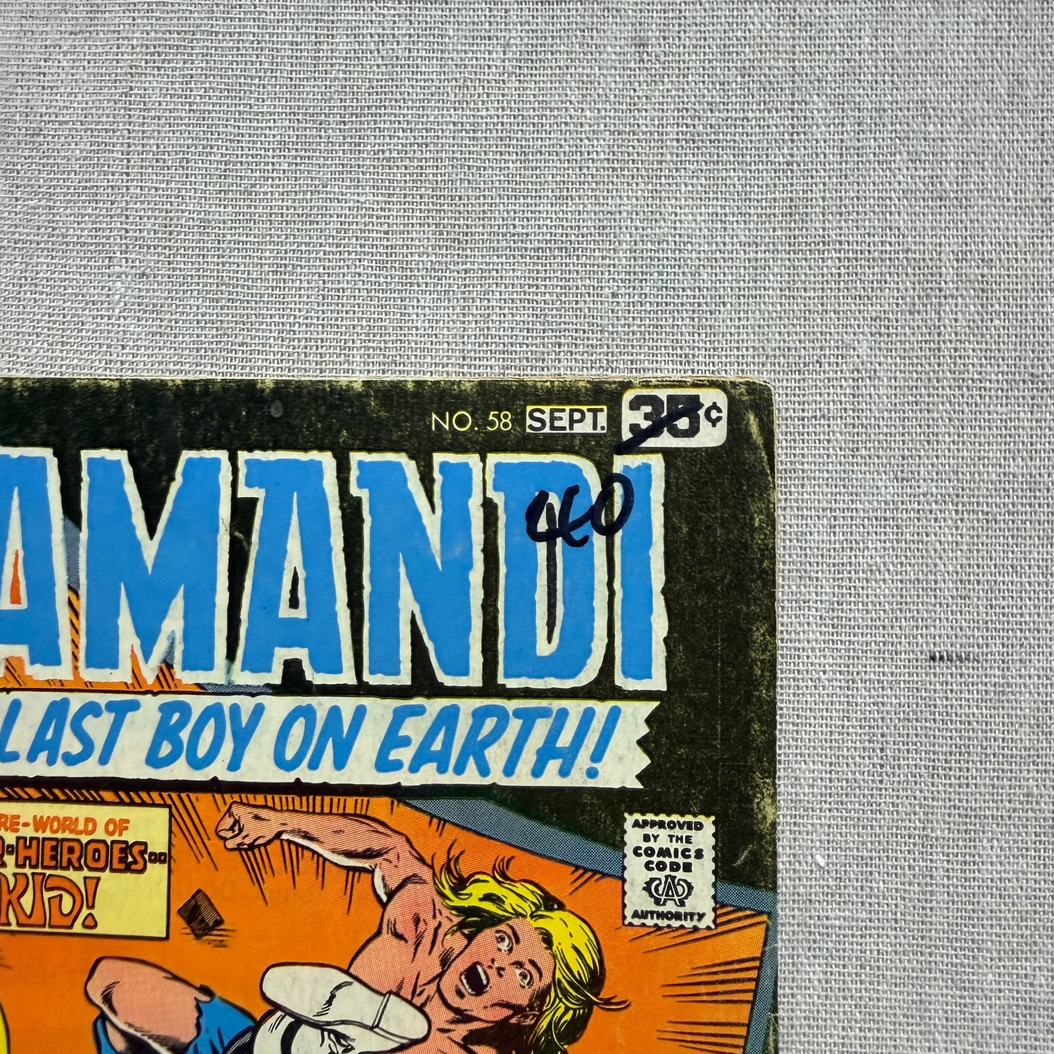 Kamandi: The Last Boy on Earth! No. 58 (September 1978) DC Comics — photo 2 of 6