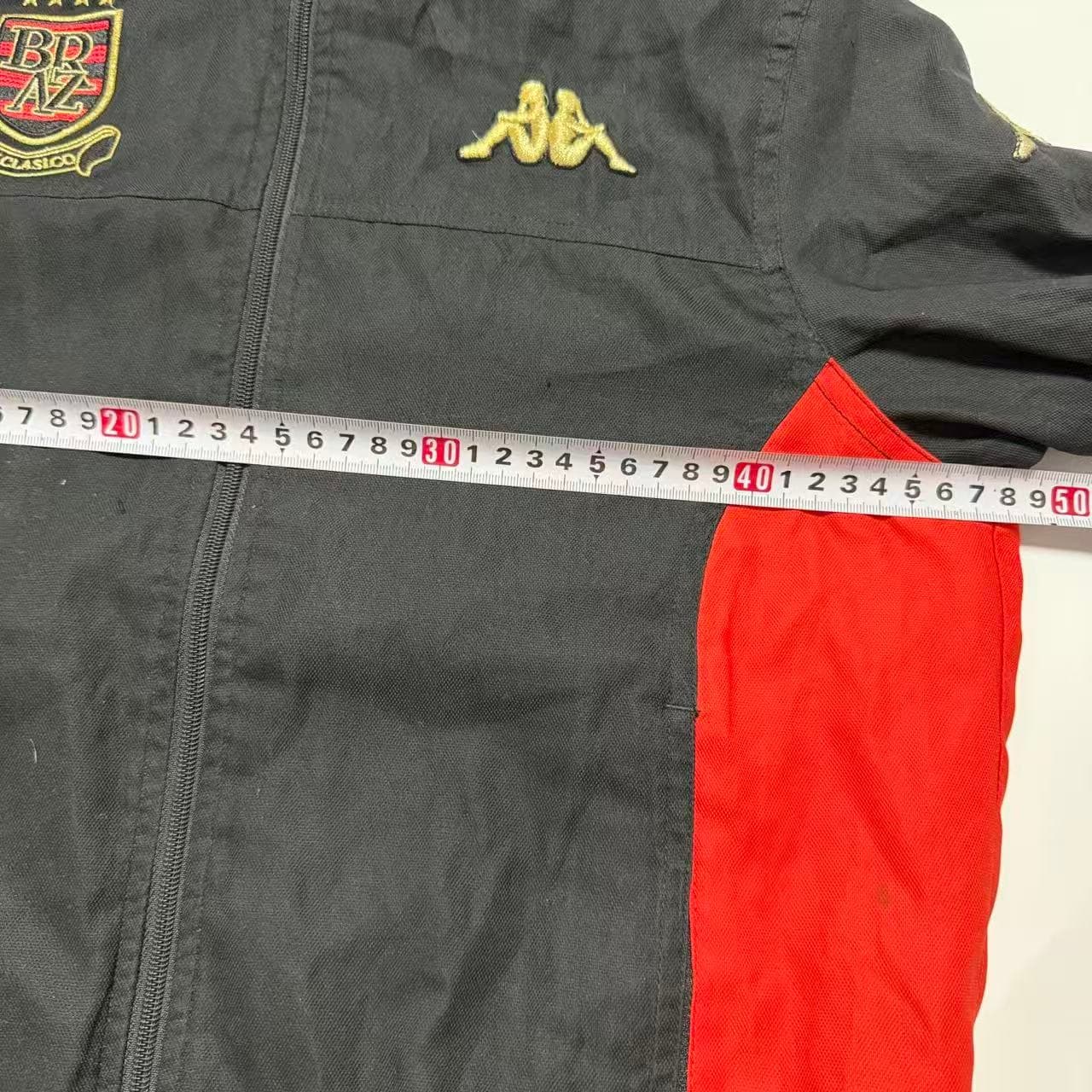 Kappa El Clasico Brazil Track Jacket Black Red — photo 4 of 9