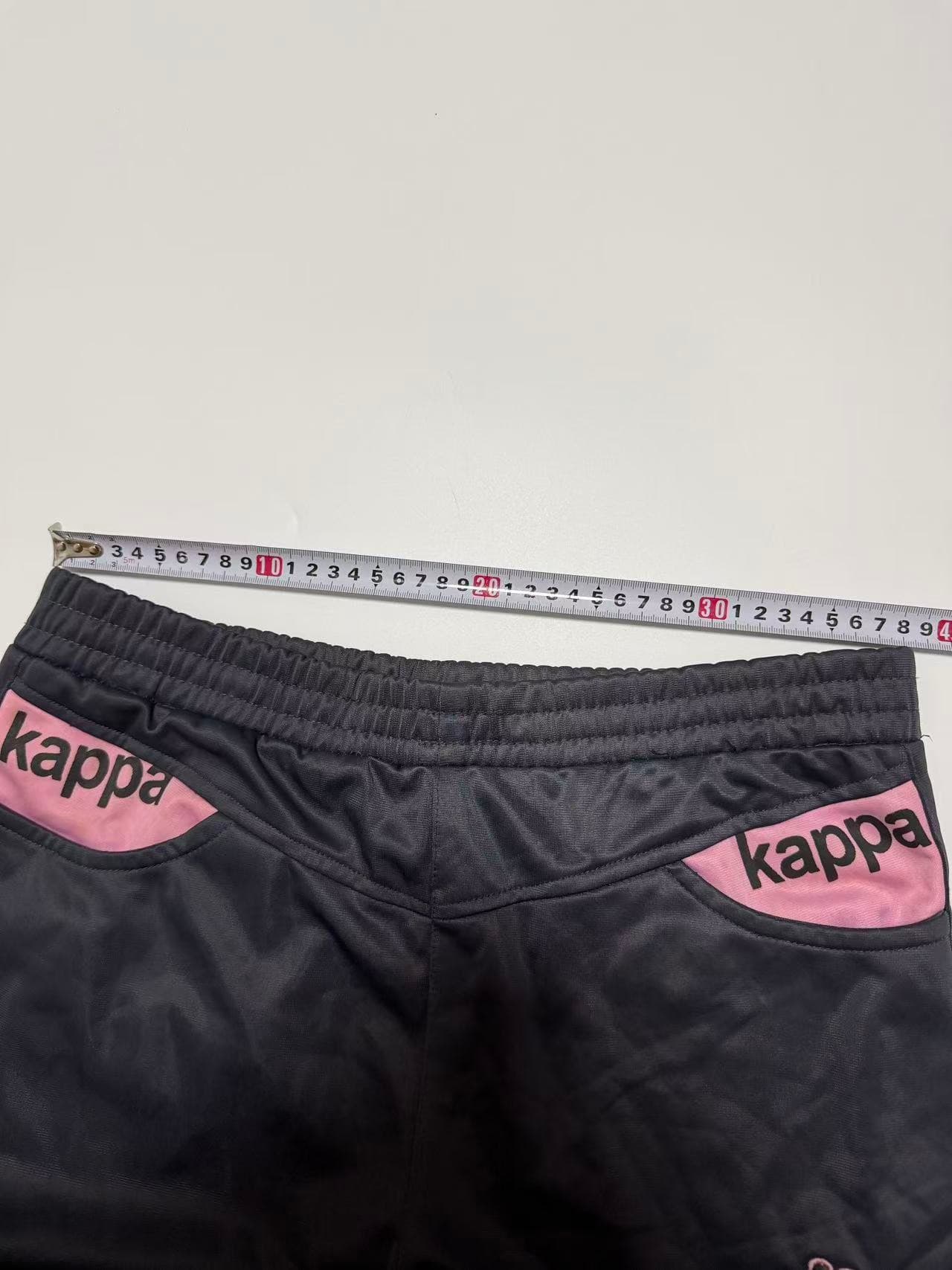 Kappa Women's Grey Track Pants With Pink Logo Waistband — photo 6 of 11
