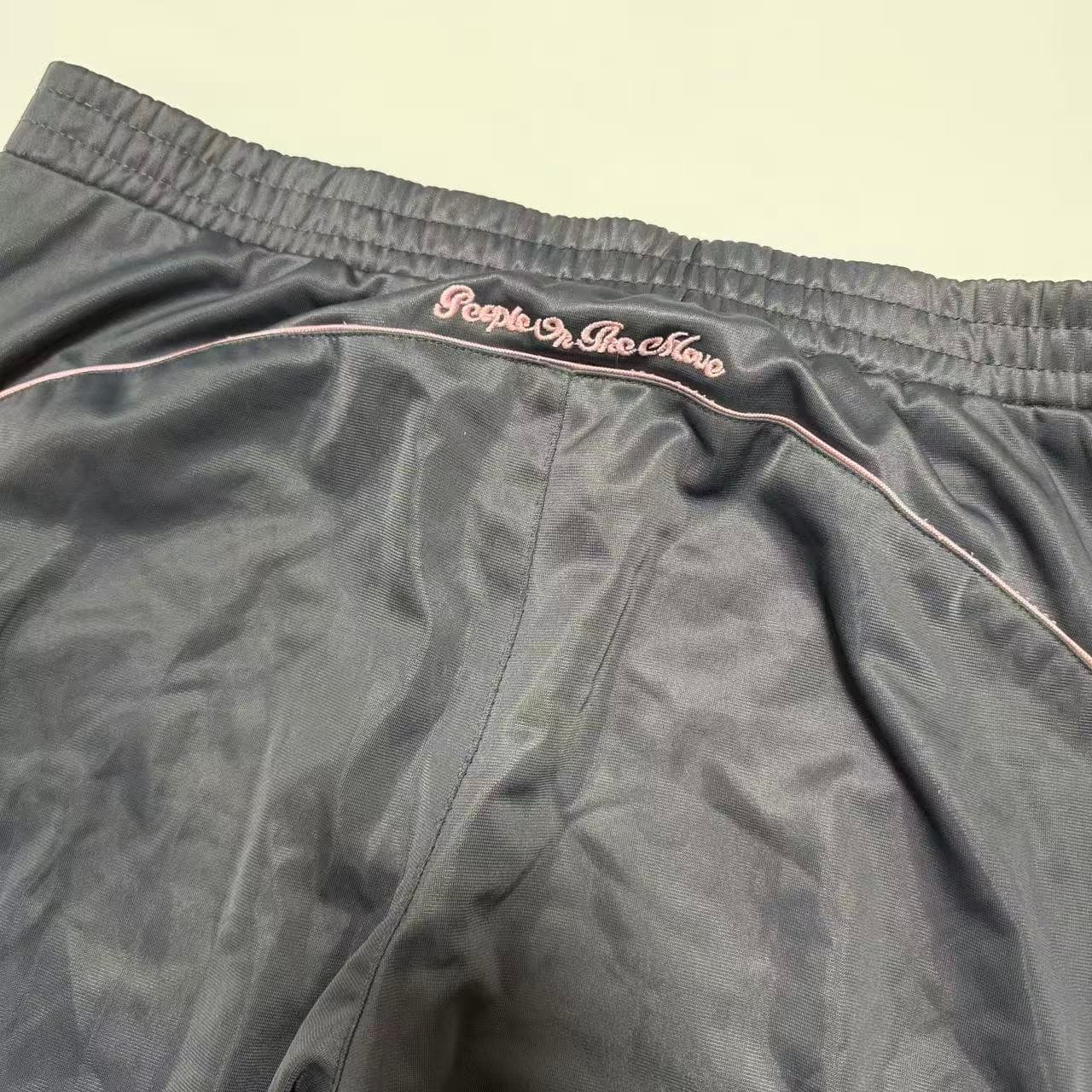 Kappa Women's Grey Track Pants With Pink Logo Waistband — photo 5 of 11