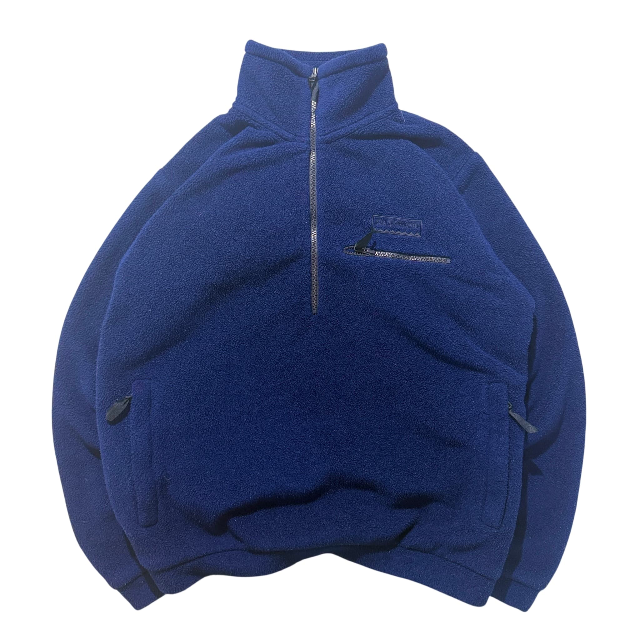 Kathmandu Polartec Navy Blue Quarter-Zip Fleece — photo 1 of 8