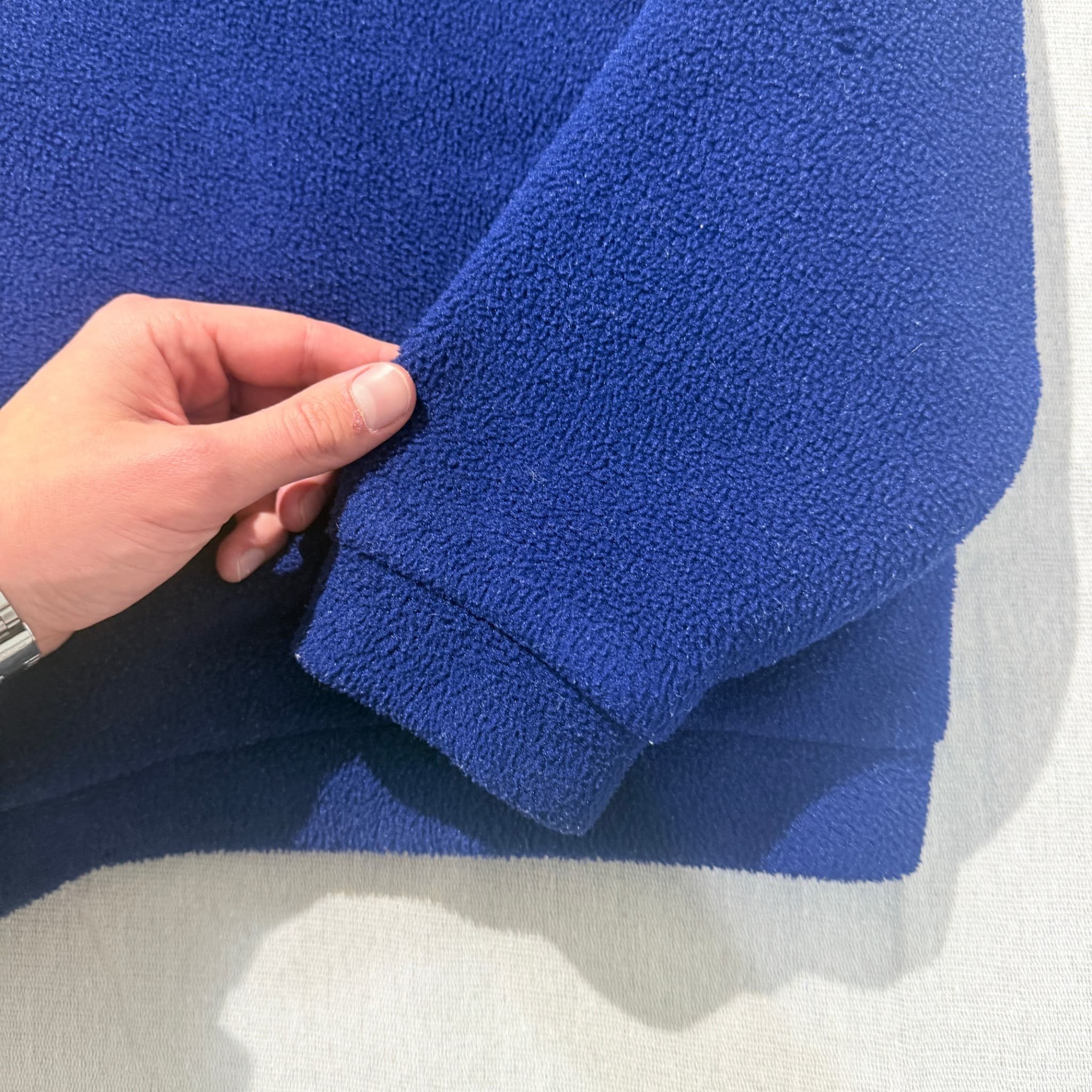 Kathmandu Polartec Navy Blue Quarter-Zip Fleece — photo 5 of 8