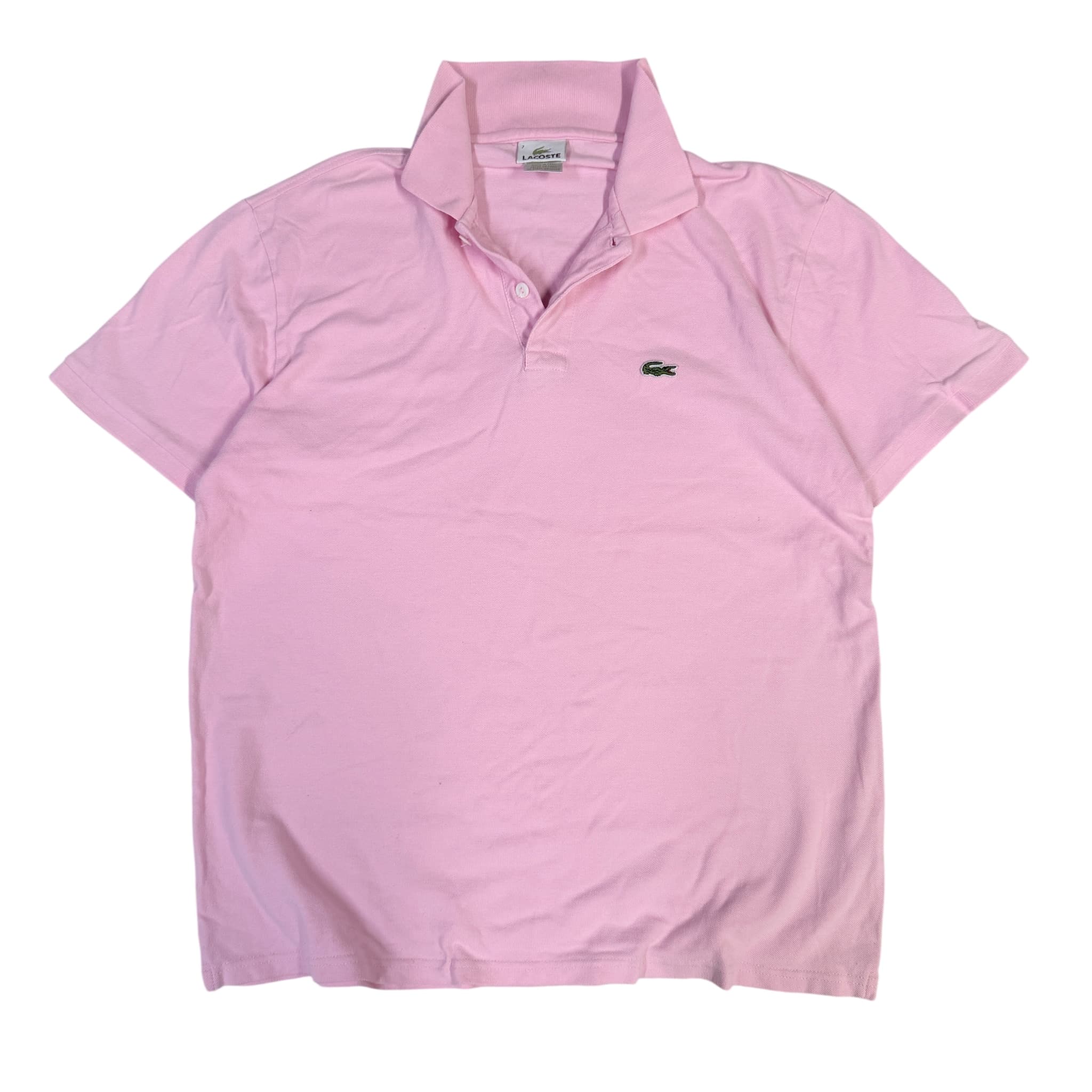 Lacoste Classic Fit L.12.12 Petit Piqué Polo Shirt Pink Size 7 — photo 1 of 7