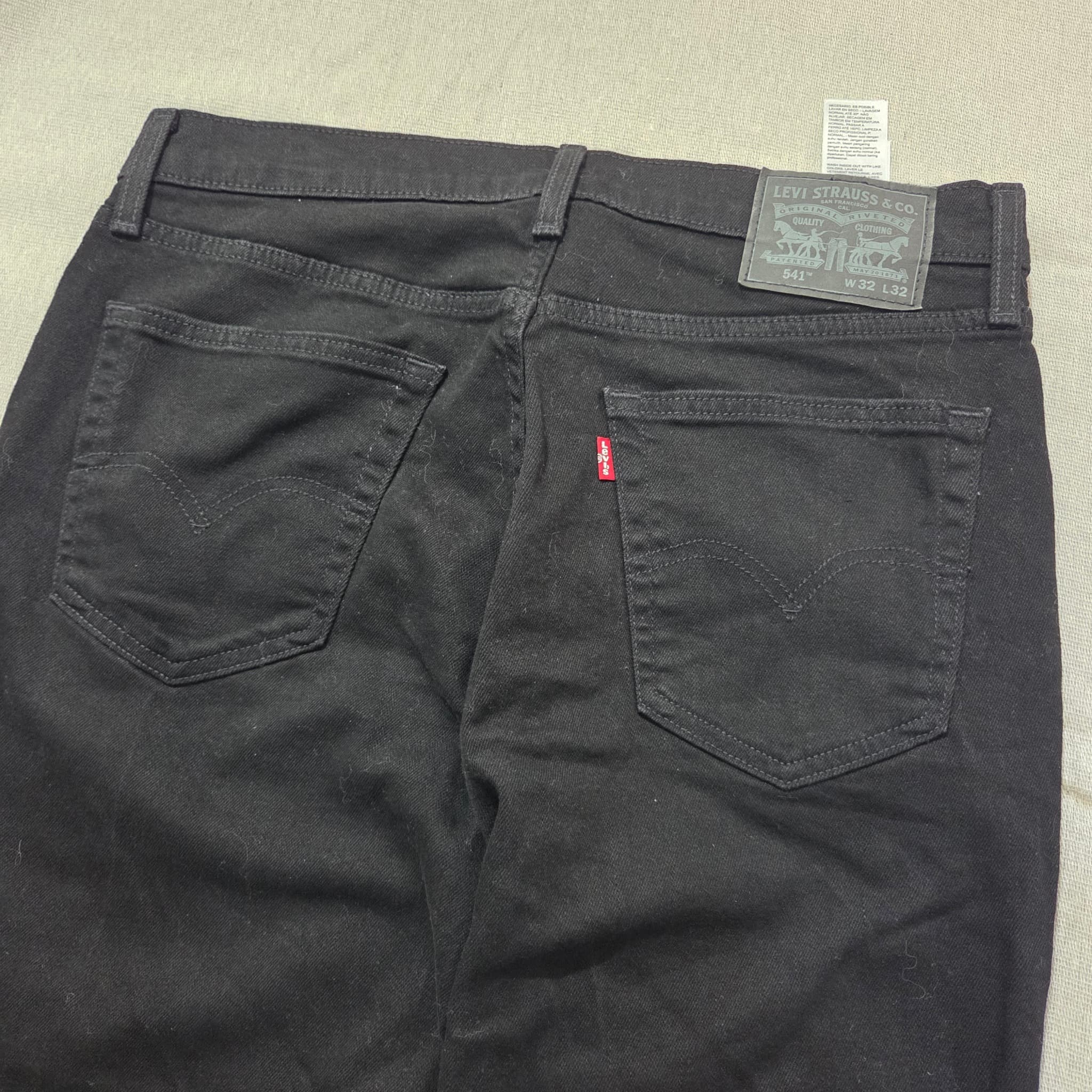 Levi's 541 Athletic Taper Black Jeans — photo 7 of 10