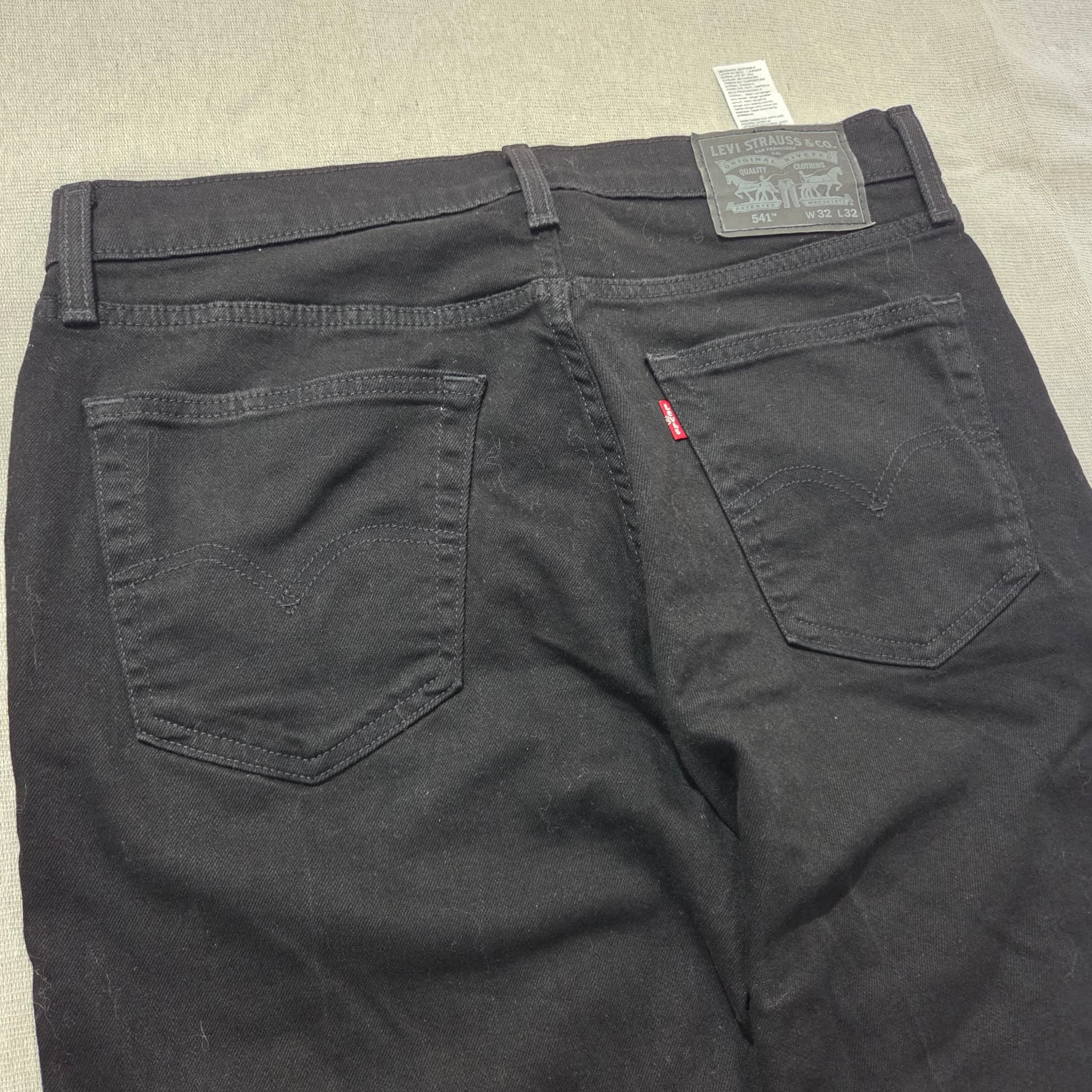 Levi's 541 Athletic Taper Black Jeans — photo 8 of 10