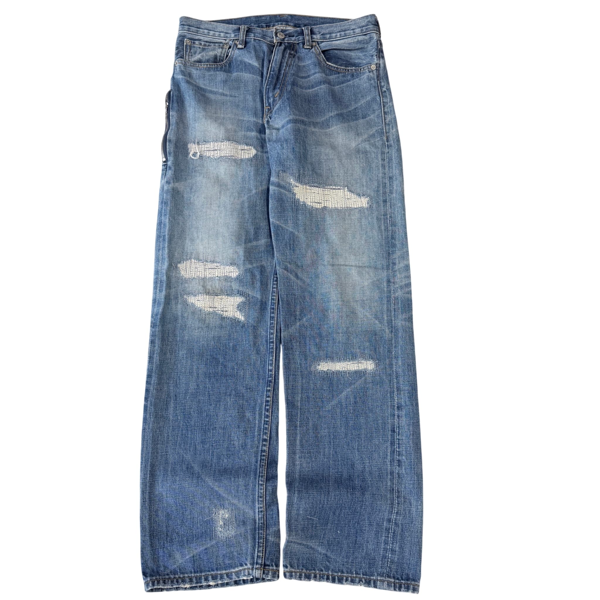 Levi Strauss x Fenom Fragment Design Distressed Acid Wash Jeans Size 30 — photo 2 of 11