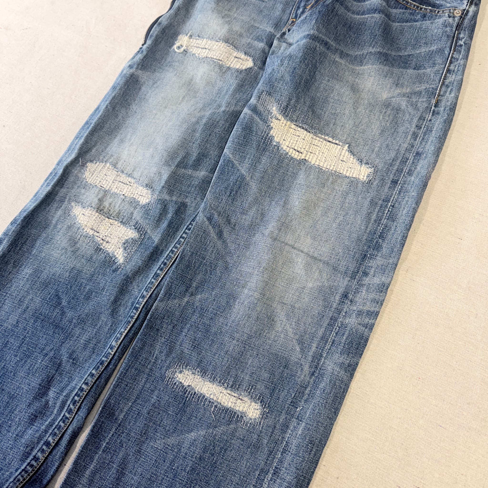 Levi Strauss x Fenom Fragment Design Distressed Acid Wash Jeans Size 30 — photo 5 of 11