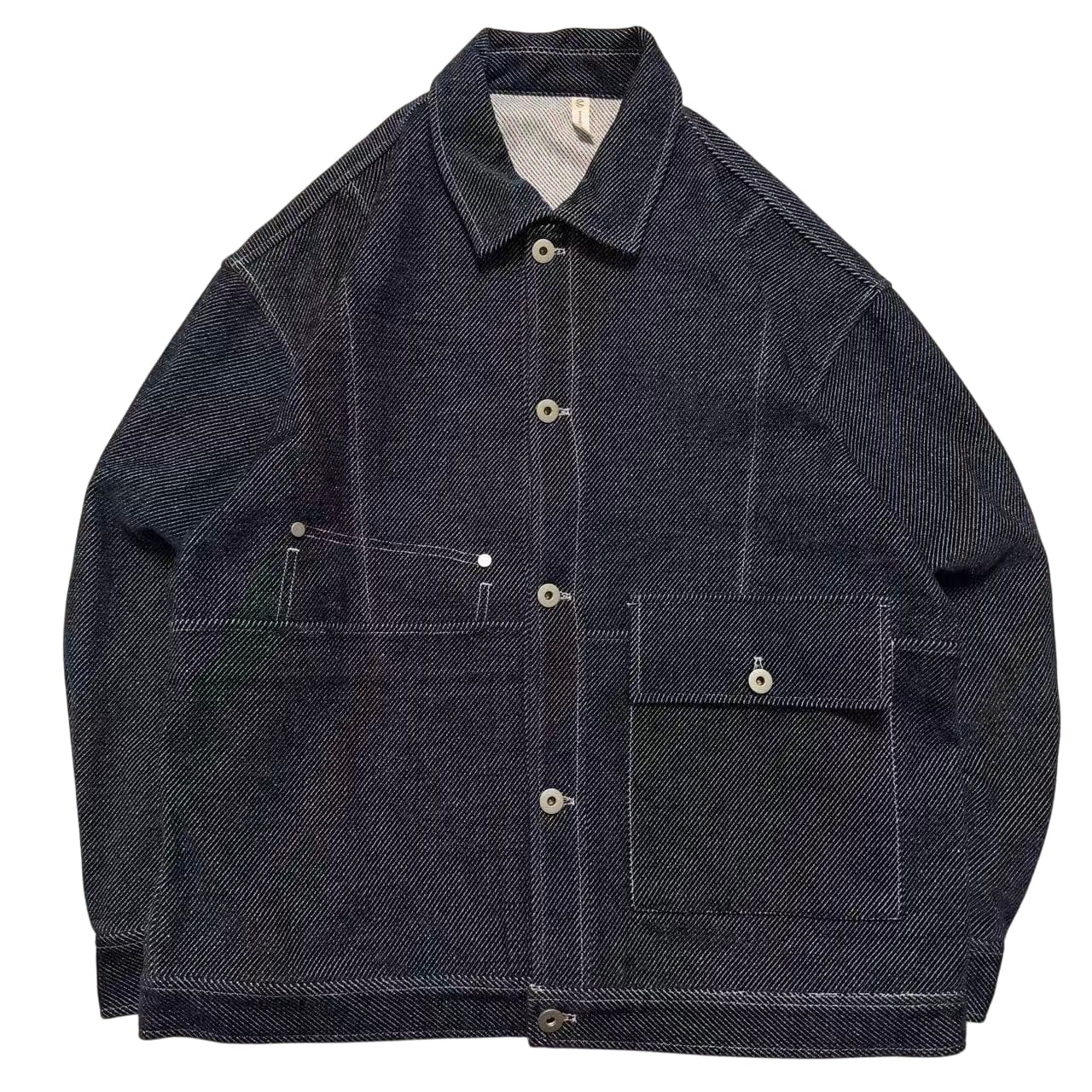 Minghange Diagonal Twill Denim Jacket — photo 1 of 6