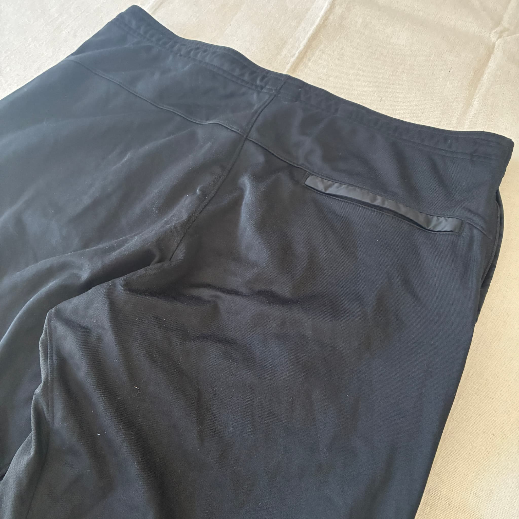 Nike Dri-FIT Men's Black Training Pants With Zippered Cuffs Size Large — photo 7 of 12