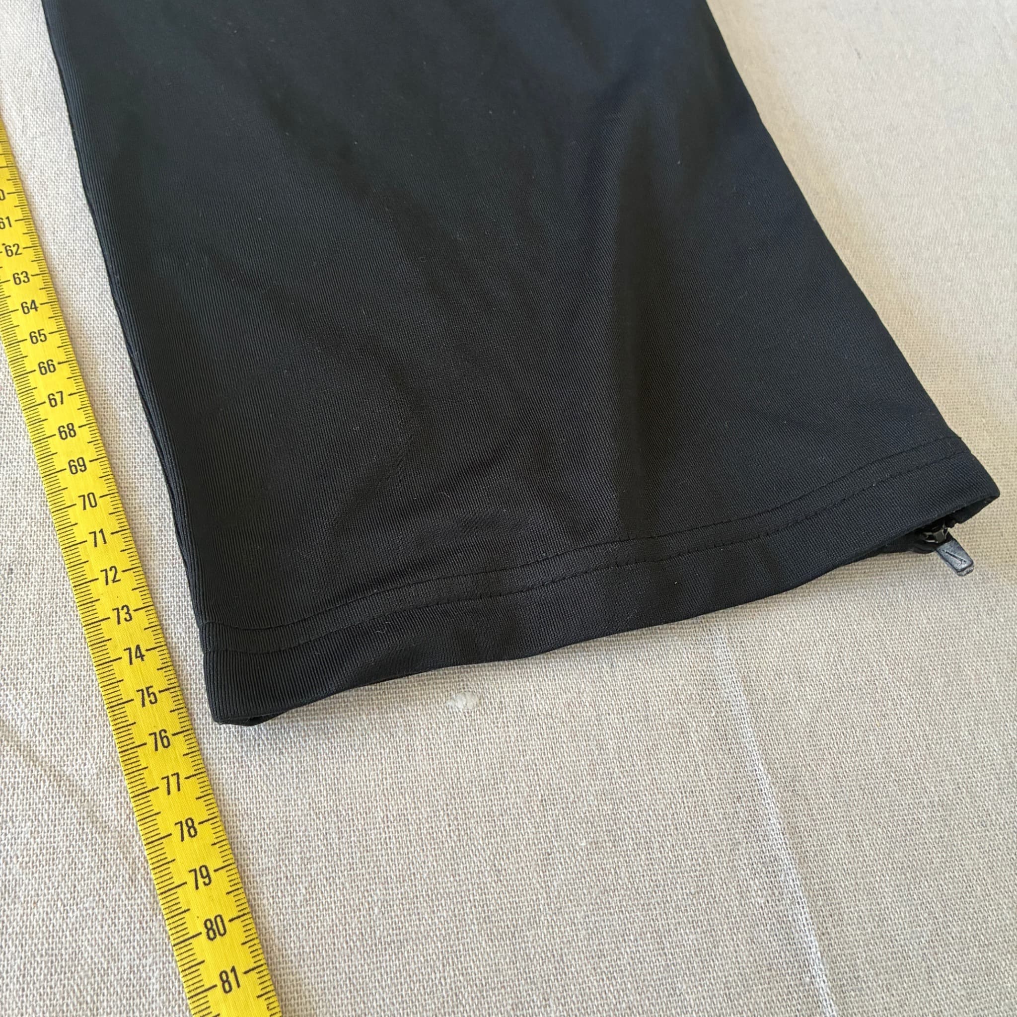 Nike Dri-FIT Men's Black Training Pants With Zippered Cuffs Size Large — photo 9 of 12