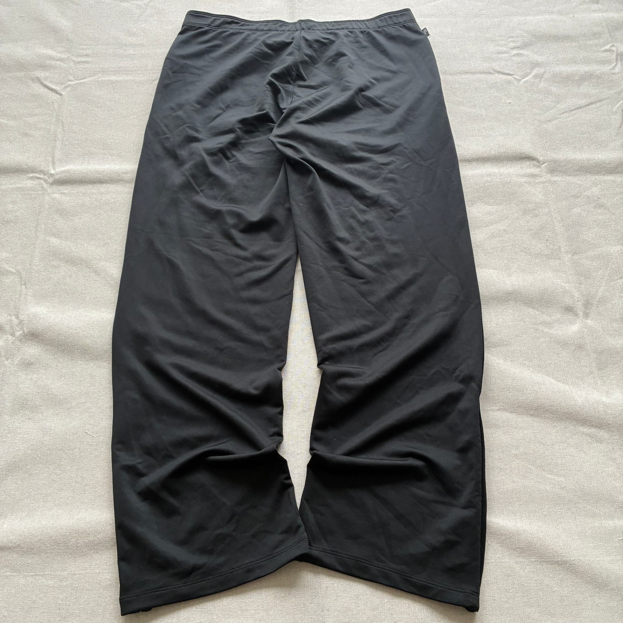 Nike Dri-FIT Men's Training Pants Black Love Tennis Baggy Vintage 2000s Size L — photo 5 of 11