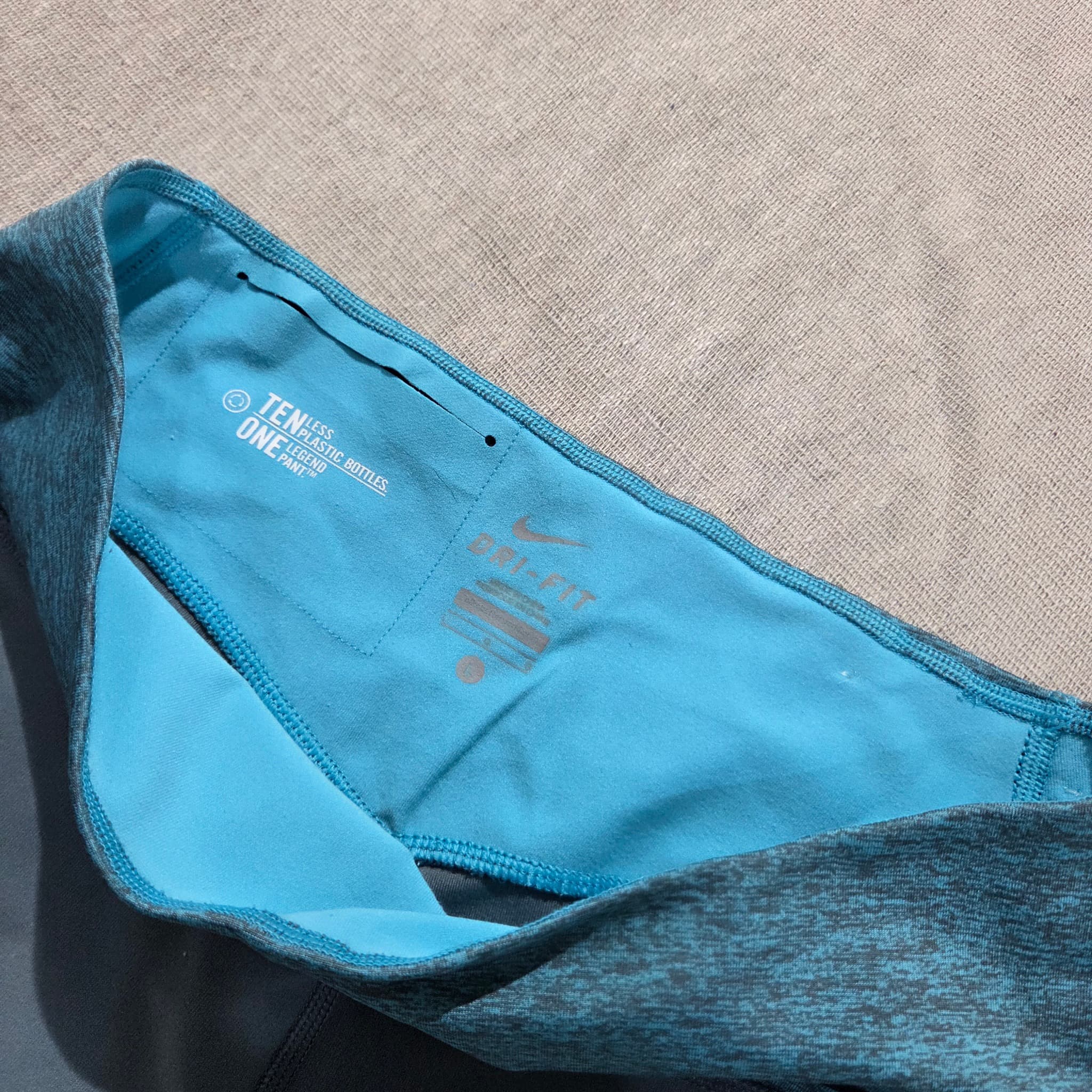 Nike Dri-FIT Women's Yoga Training Bootcut Pants Blue — photo 4 of 9