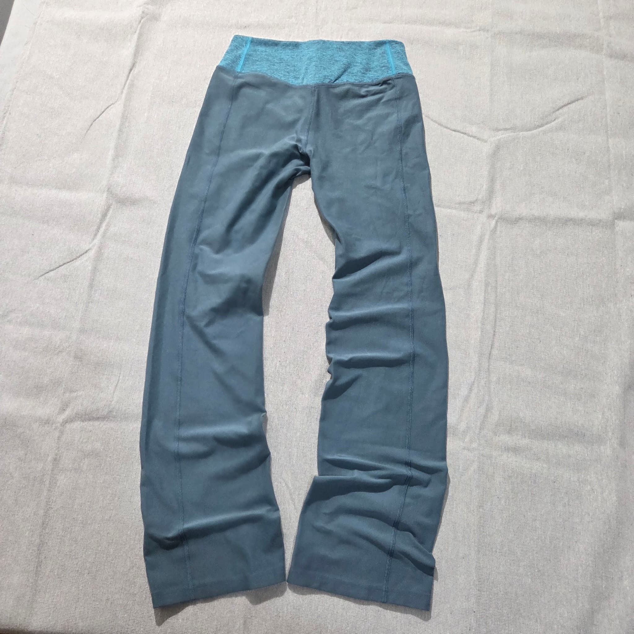 Nike Dri-FIT Women's Yoga Training Bootcut Pants Blue — photo 6 of 9