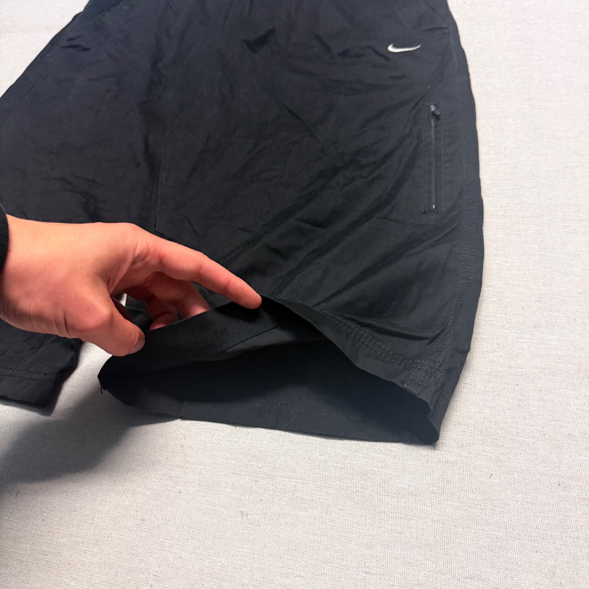 Nike Men's Black Athletic Performance Shorts With Zipper Pocket Size XXL — photo 3 of 7