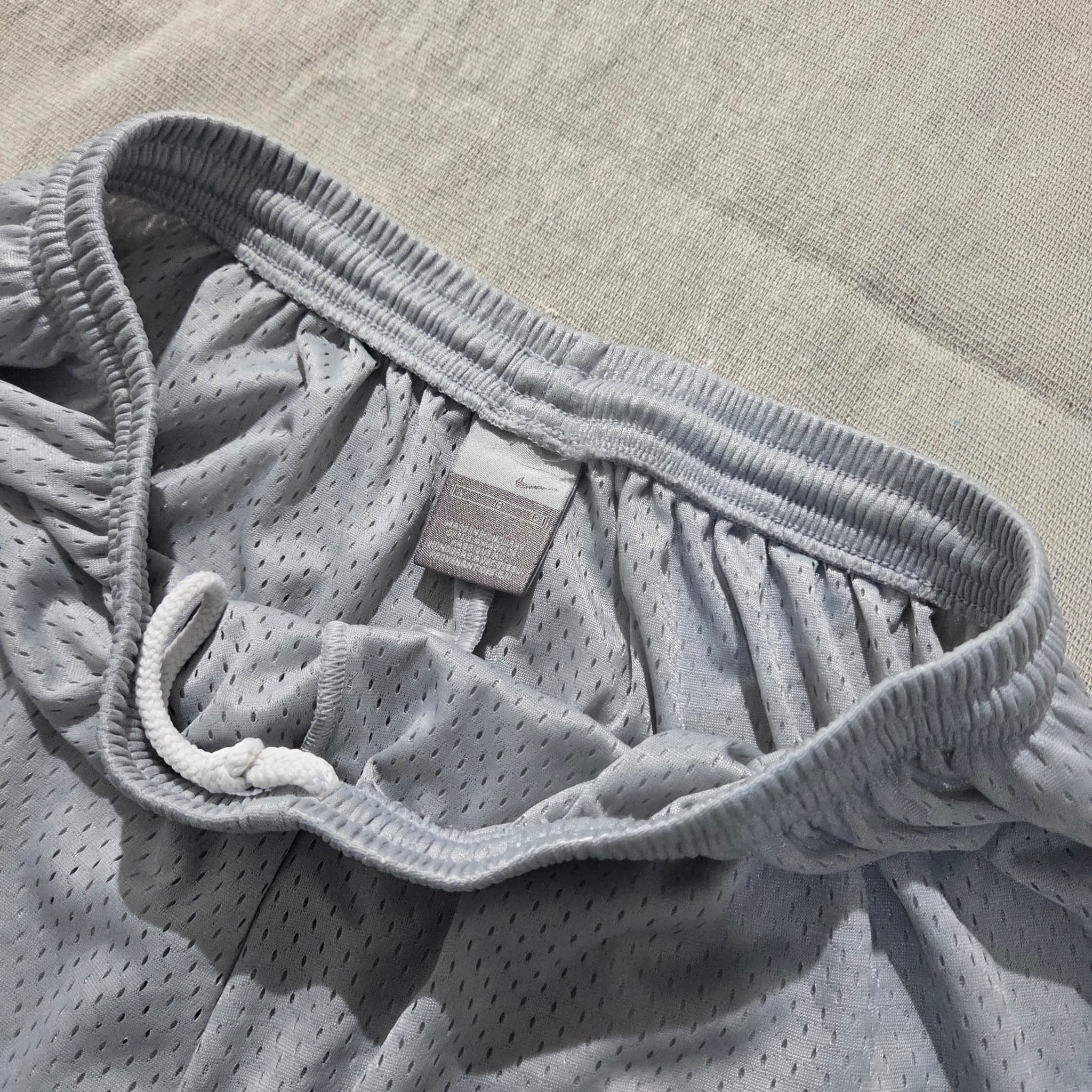 Nike Men's Grey Mesh Basketball Shorts — photo 4 of 7