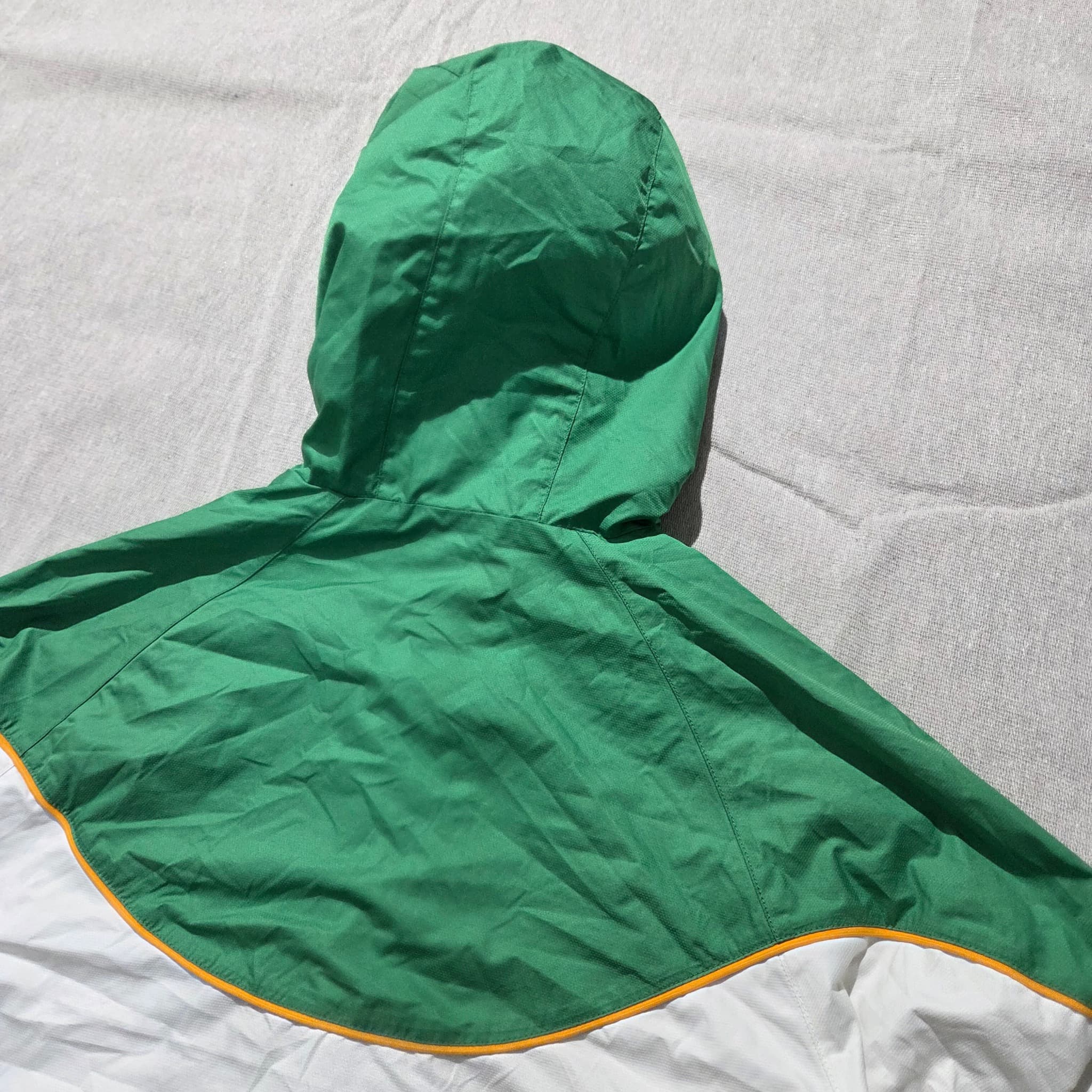 Nike Sportswear Windrunner Hooded Jacket Green White Yellow Baggy Vintage — photo 5 of 6