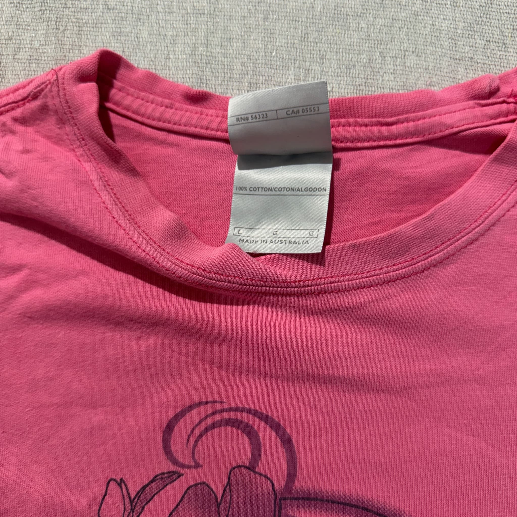 Nike Women's Pink Floral Graphic T-Shirt Size L — photo 4 of 6