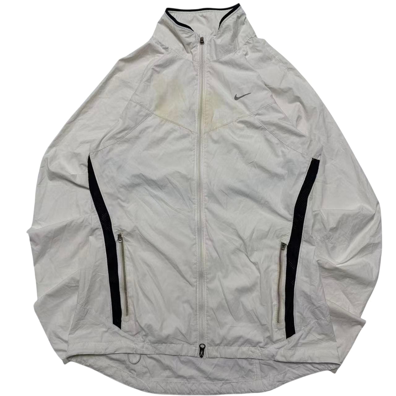 Nike Y2K Lightweight Full-Zip Windbreaker Jacket White — photo 1 of 6
