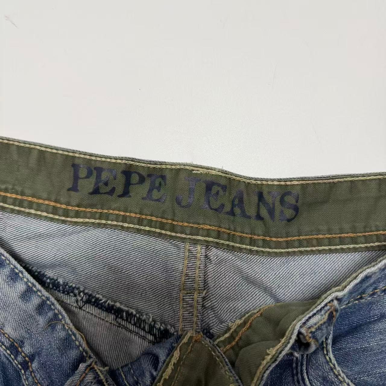 Pepe Jeans Distressed Patchwork Denim Jeans — photo 3 of 8