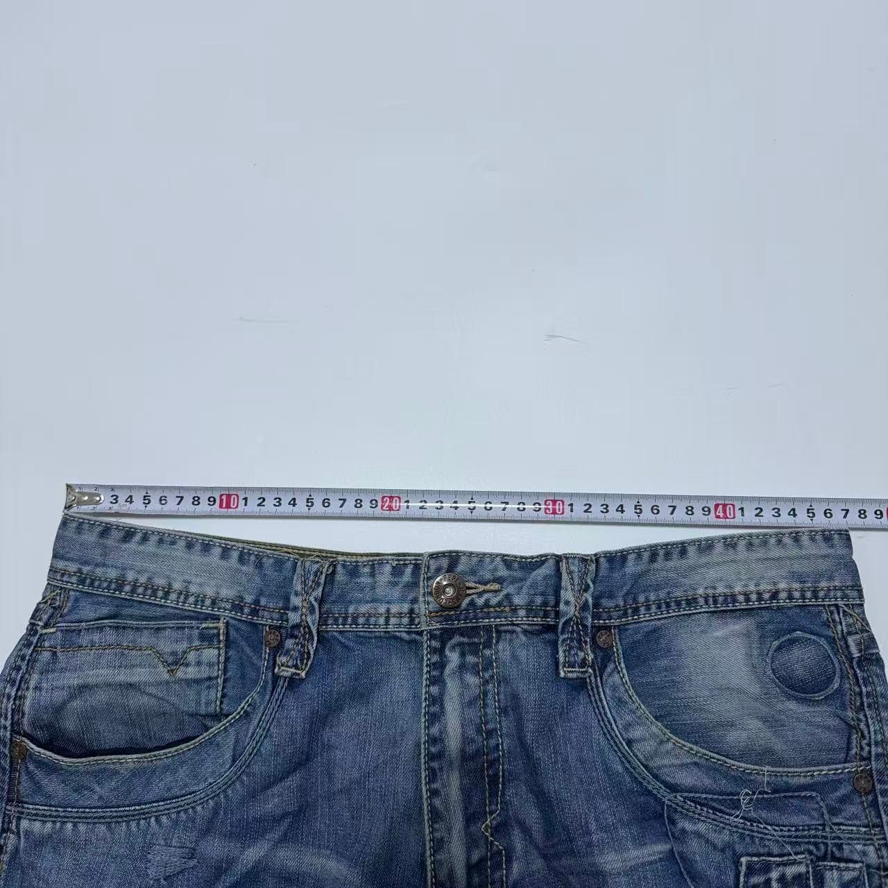 Pepe Jeans Distressed Patchwork Denim Jeans — photo 4 of 8