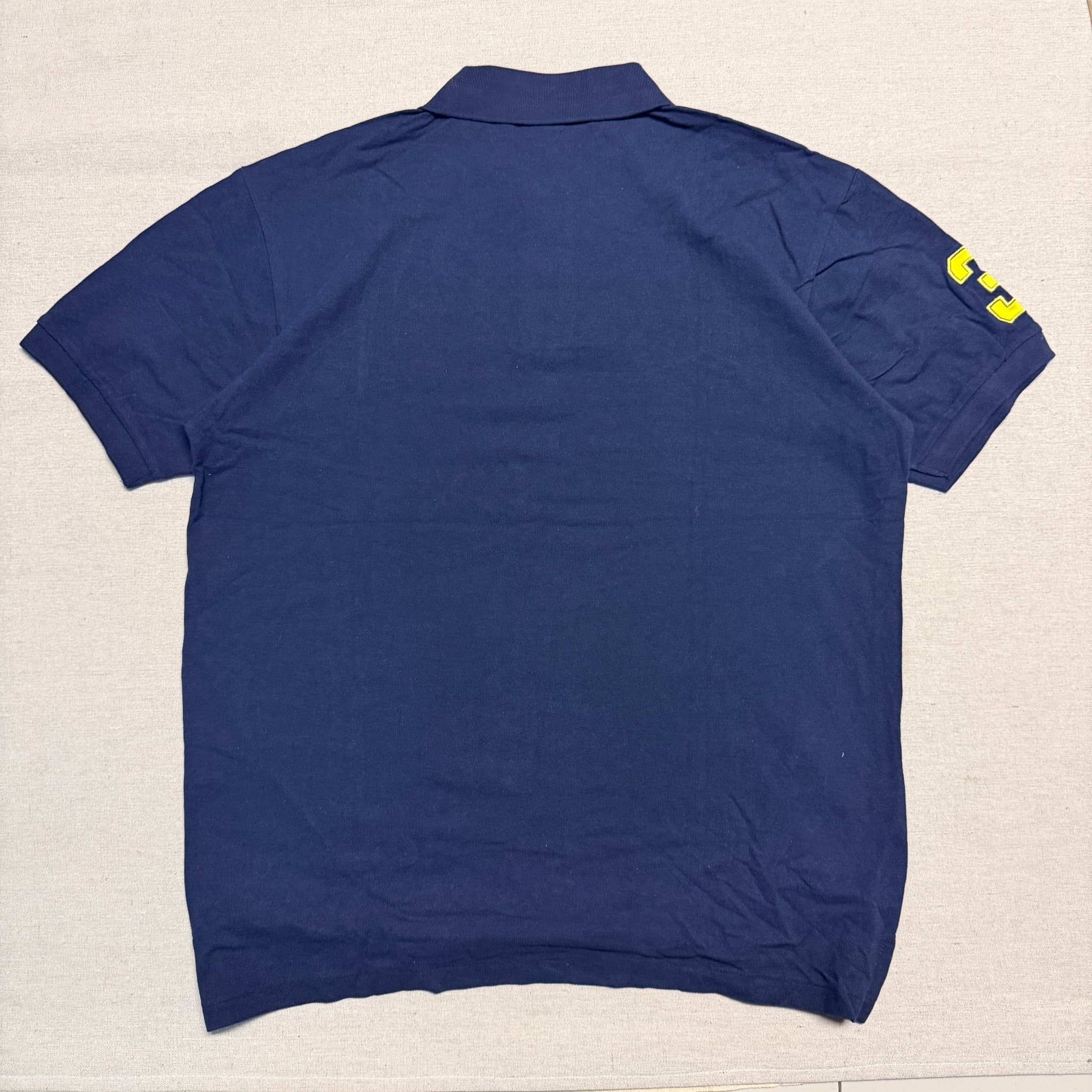 Polo Ralph Lauren Big Pony Custom Fit Polo Shirt Navy Blue XXL — photo 5 of 7