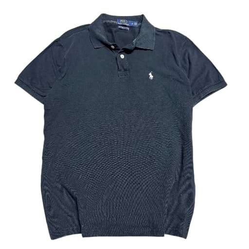 Polo Ralph Lauren Classic Fit Mesh Polo Shirt Black Size L/G — photo 1 of 4
