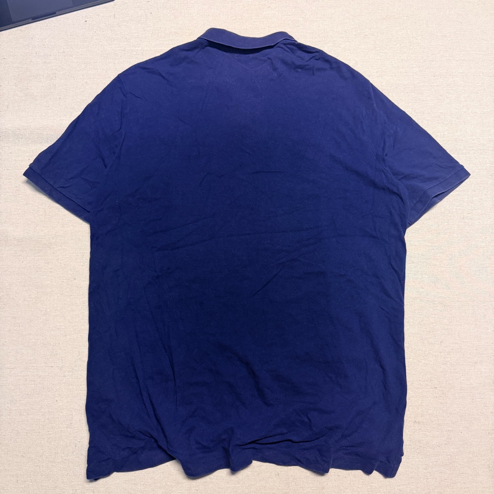 Polo Ralph Lauren Classic Fit Mesh Polo Shirt Navy Blue Size XL — photo 5 of 7