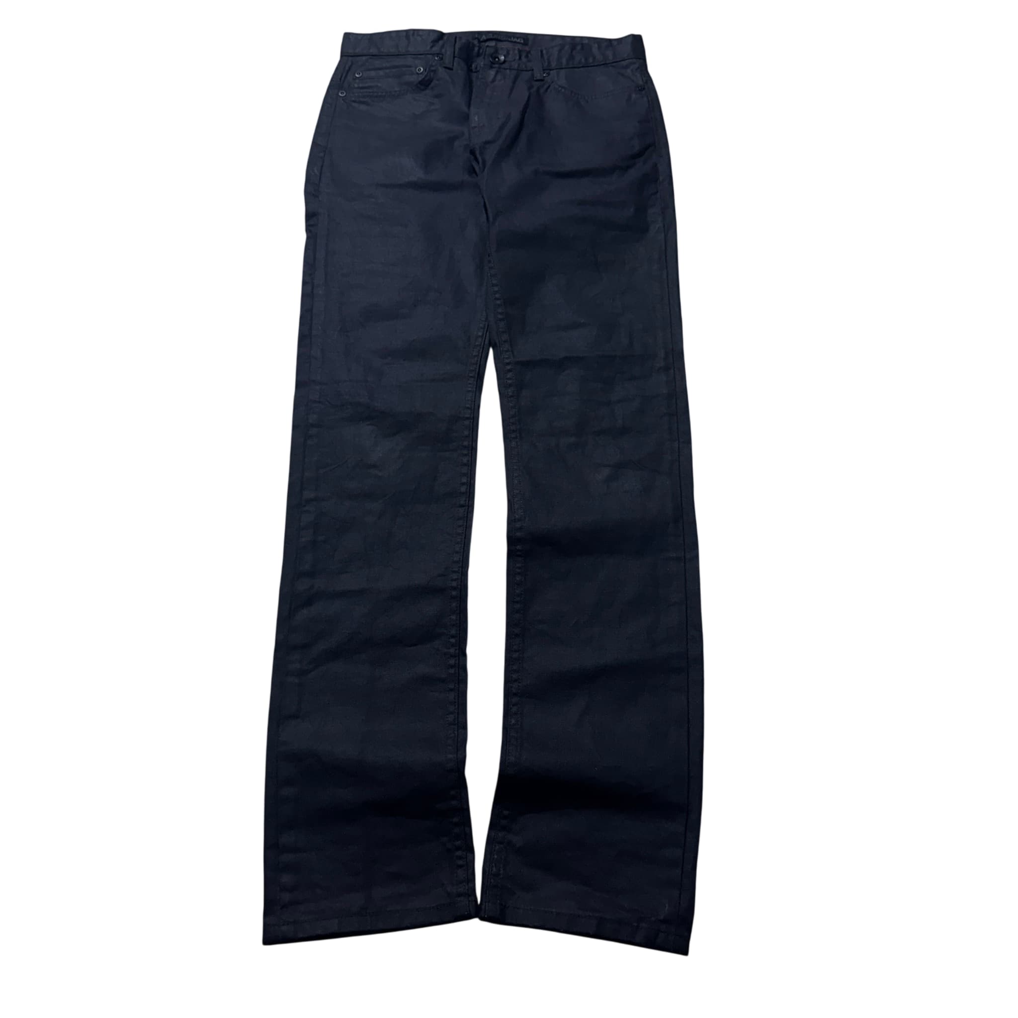 Razors By Jag Men's Black Waxed Slim Fit Jeans — photo 1 of 9