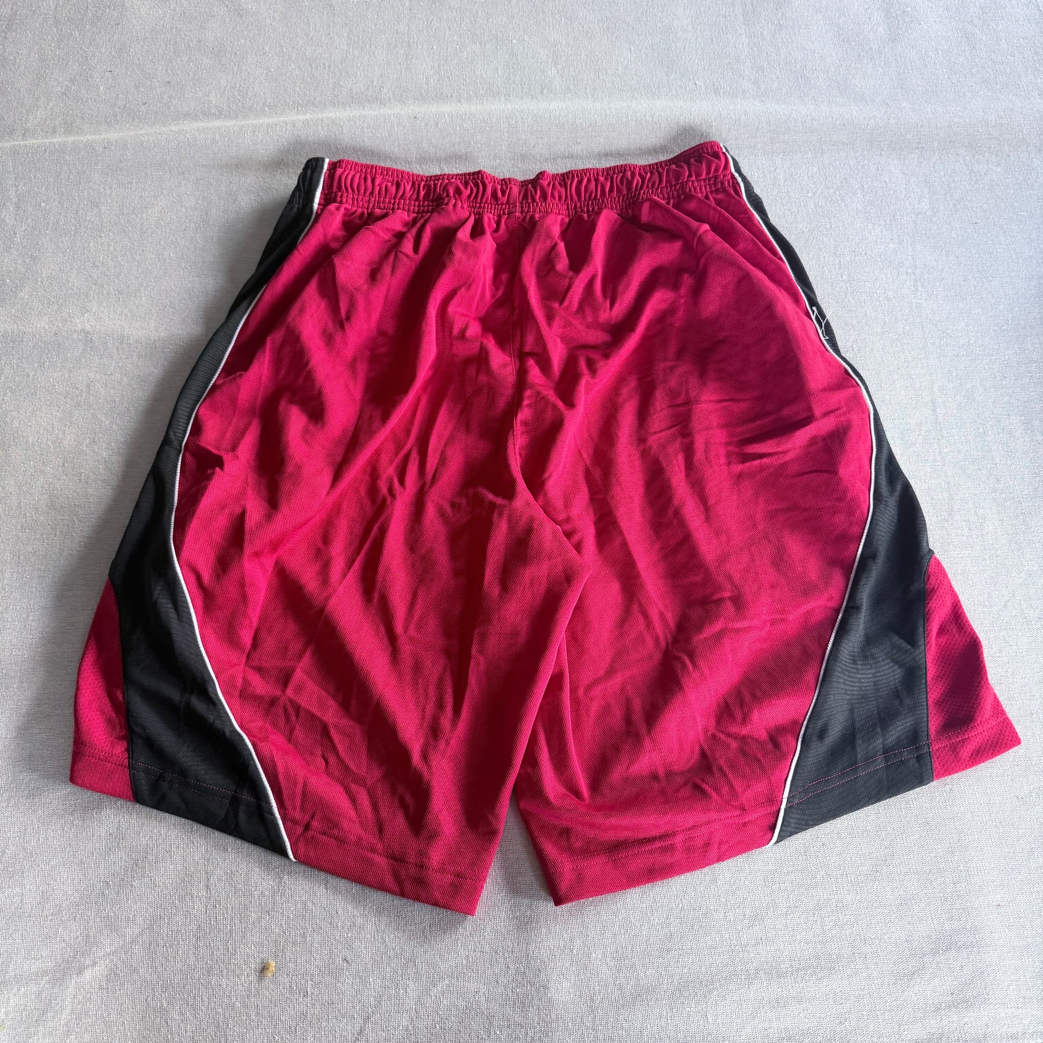 Reebok Men's Athletic Performance Shorts Red and Black — photo 5 of 7
