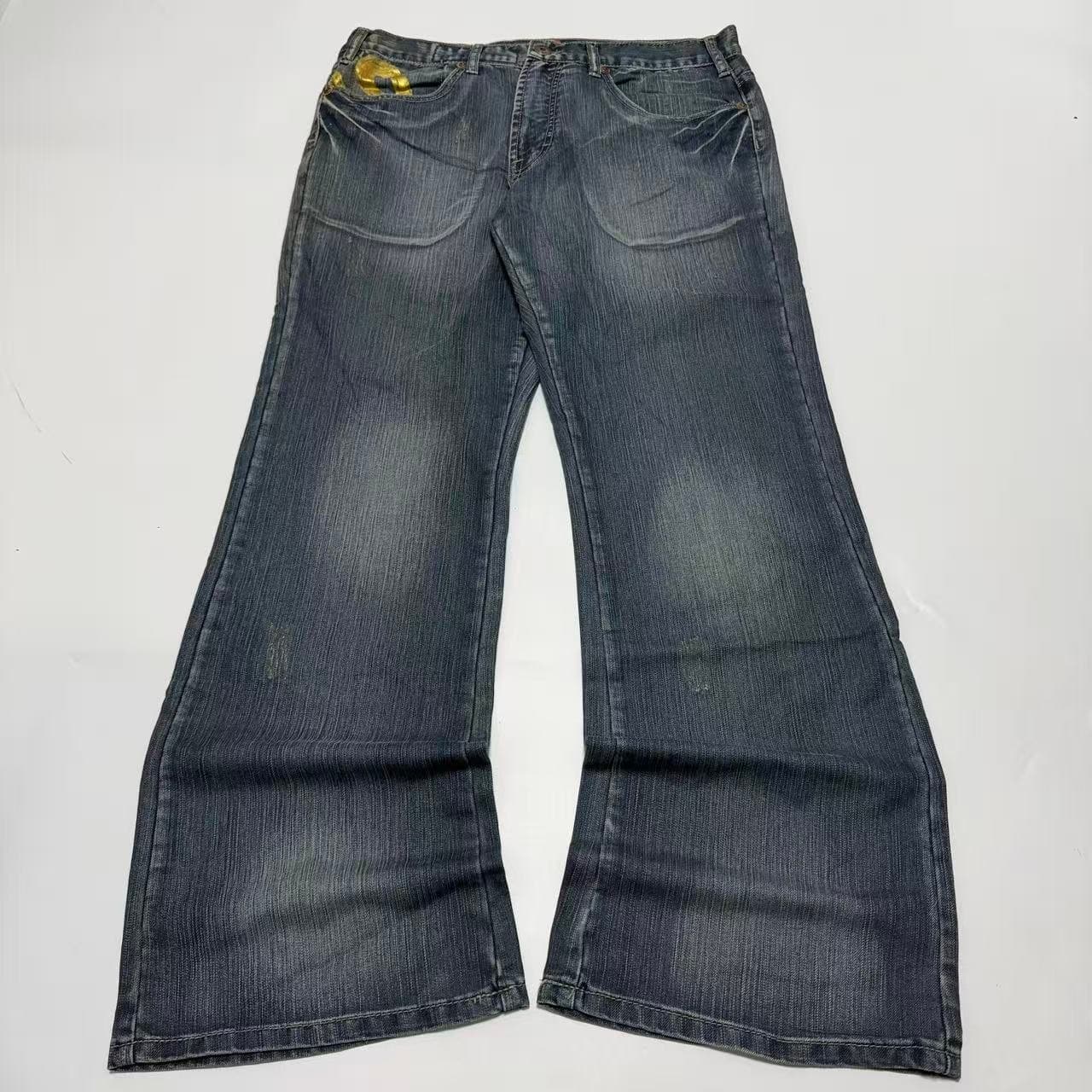 Request Jeans Men's Denim Jeans Blue Baggy Vintage 2000s Release Size 36x34 — photo 8 of 11