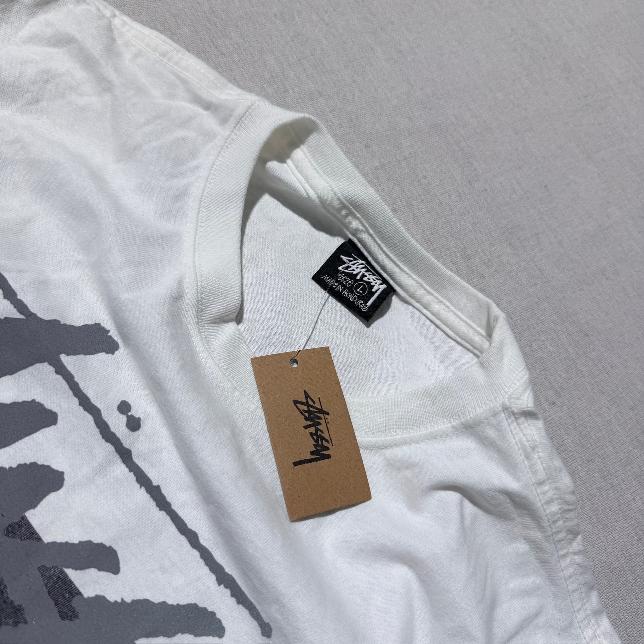 Stüssy x Metalheadz 30th Anniversary Tupac Graphic T-Shirt White Size L — photo 3 of 7
