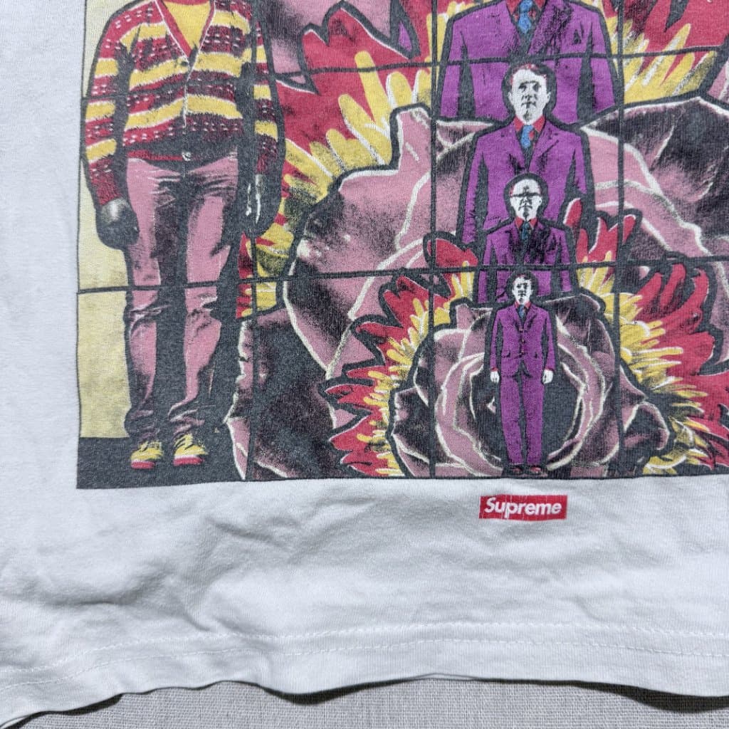 Supreme Gilbert & George Death Tee White Size Small — photo 3 of 7