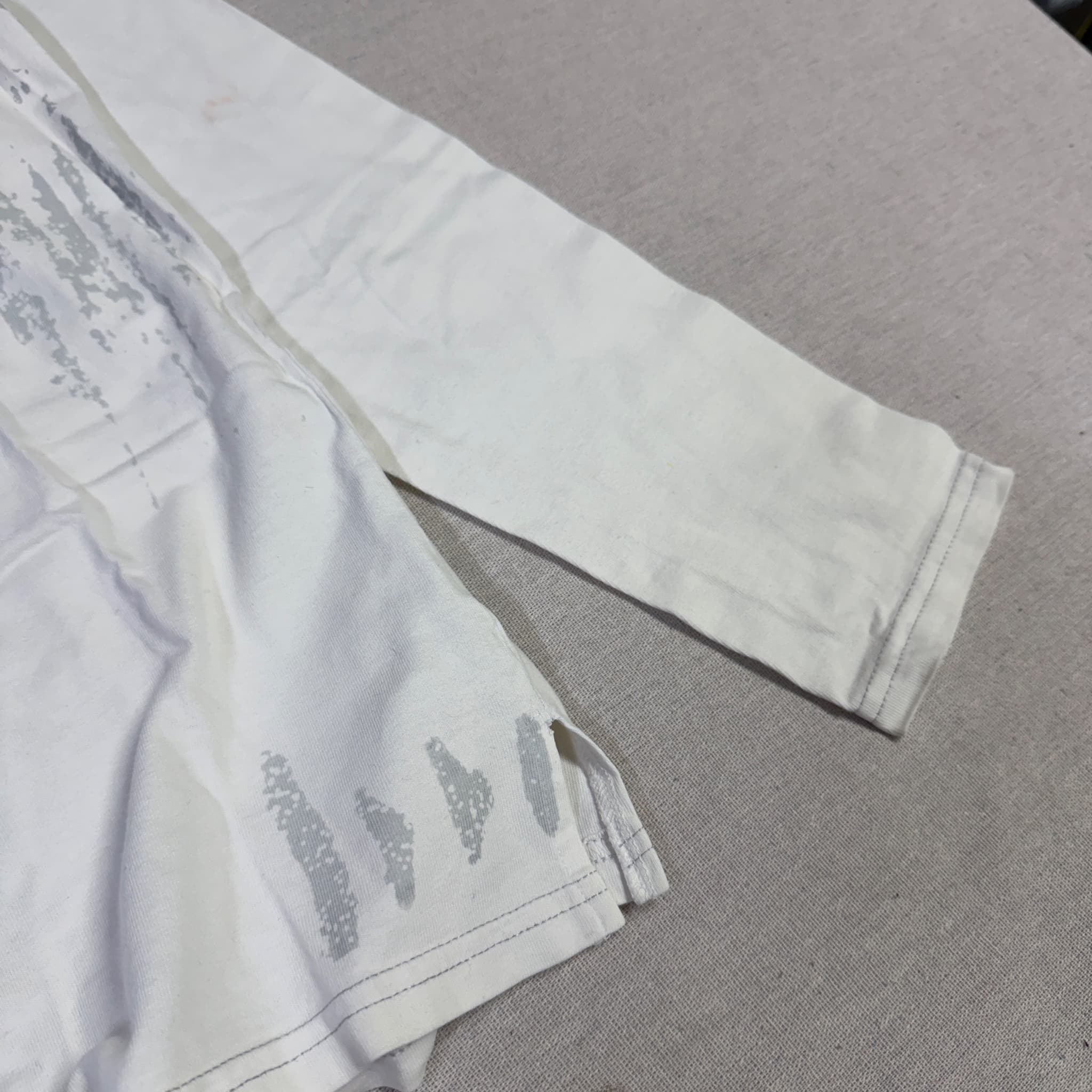 Topman Men's Long Sleeve Graphic T-Shirt White Eagle Print Size M — photo 3 of 6