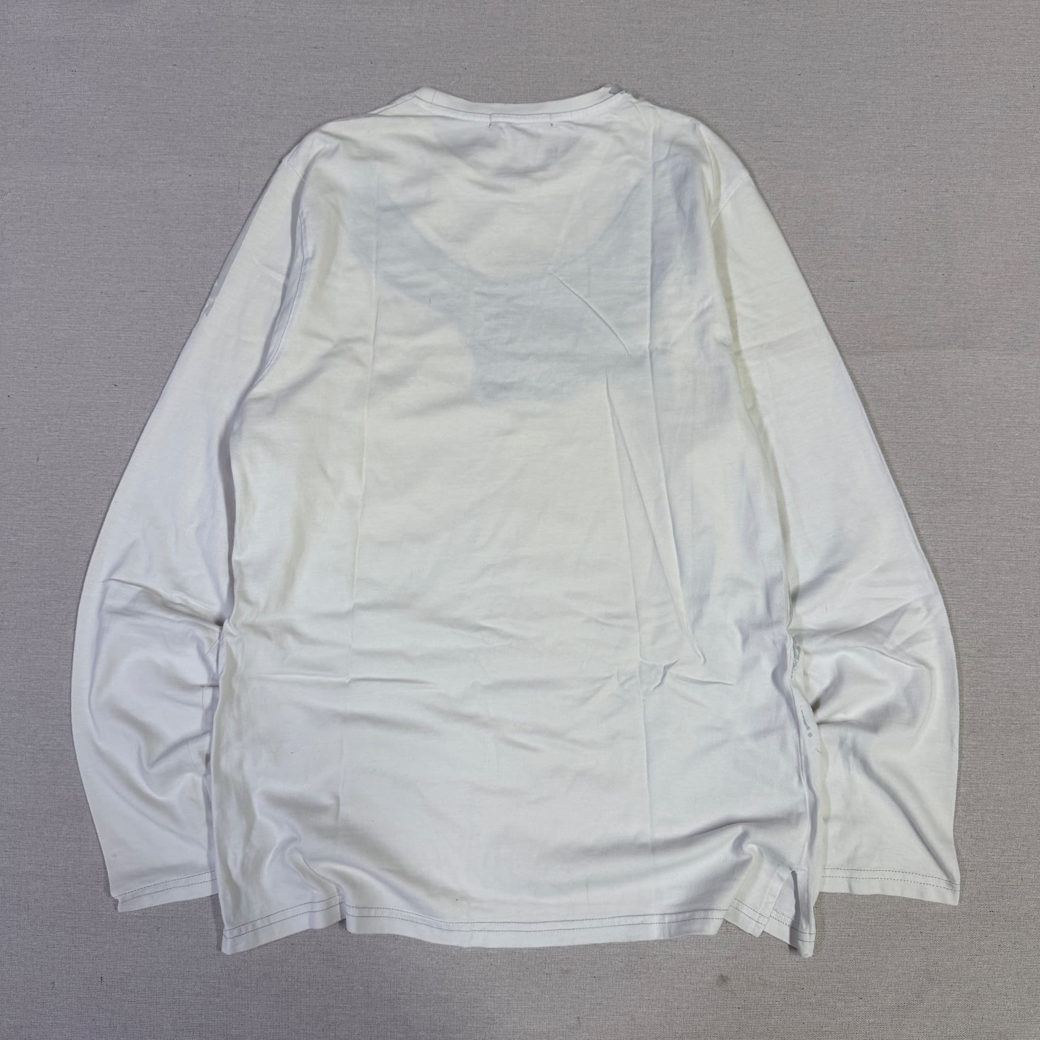 Topman Men's Long Sleeve Graphic T-Shirt White Eagle Print Size M — photo 5 of 6
