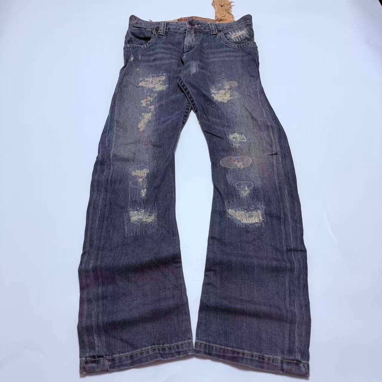 Tough Jeansmith Distressed Denim Jeans — photo 1 of 9