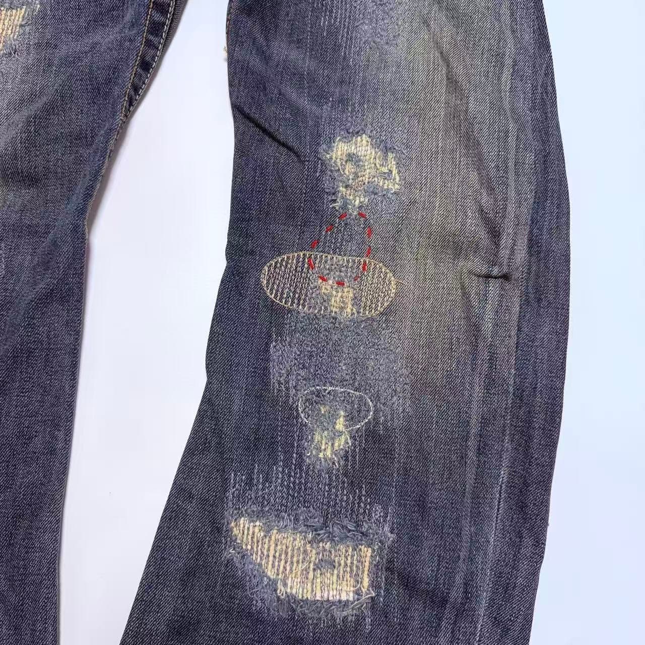 Tough Jeansmith Distressed Denim Jeans — photo 8 of 9