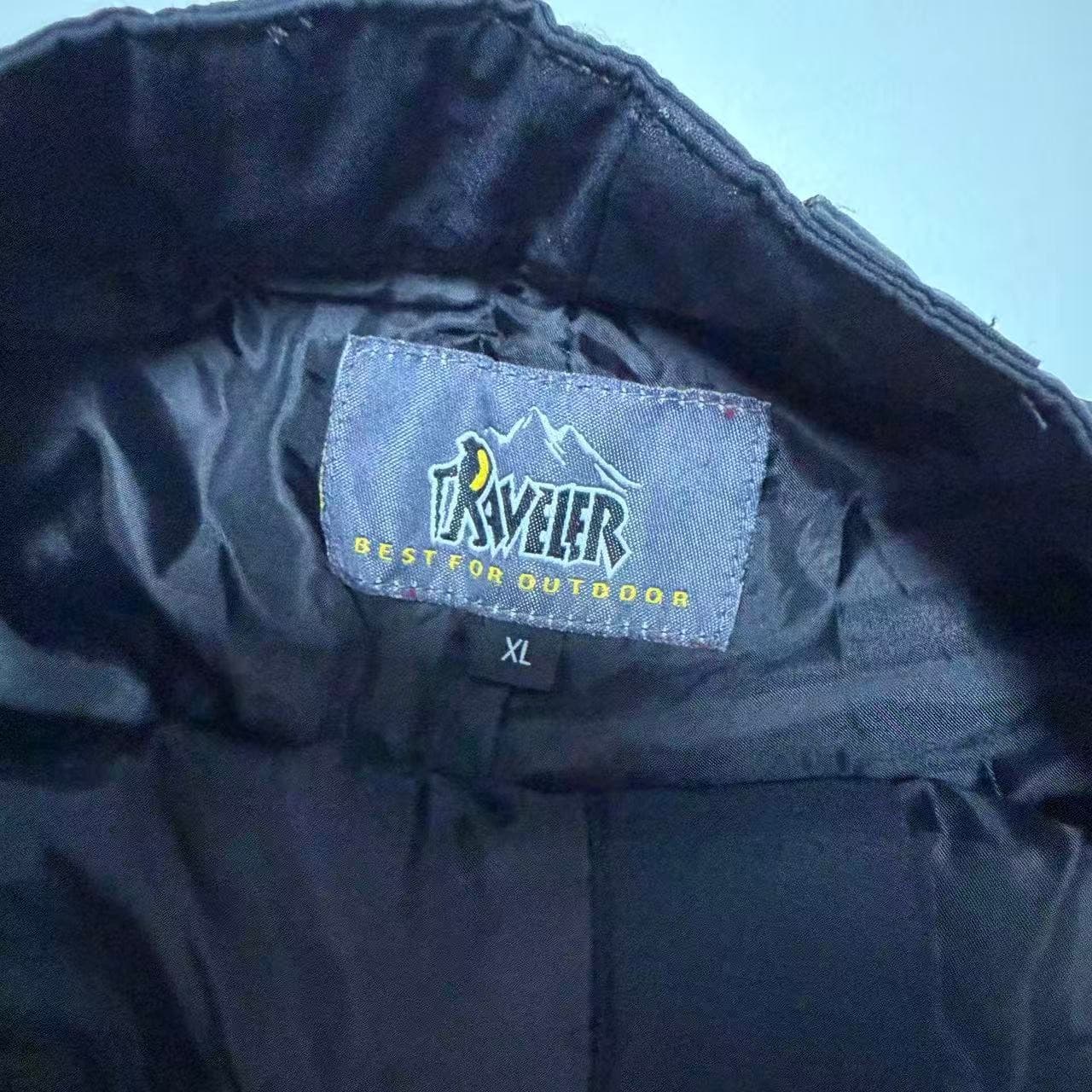 Traveler Technical Cargo Snow Pants Black Baggy Vintage 2000s Release XL — photo 4 of 6