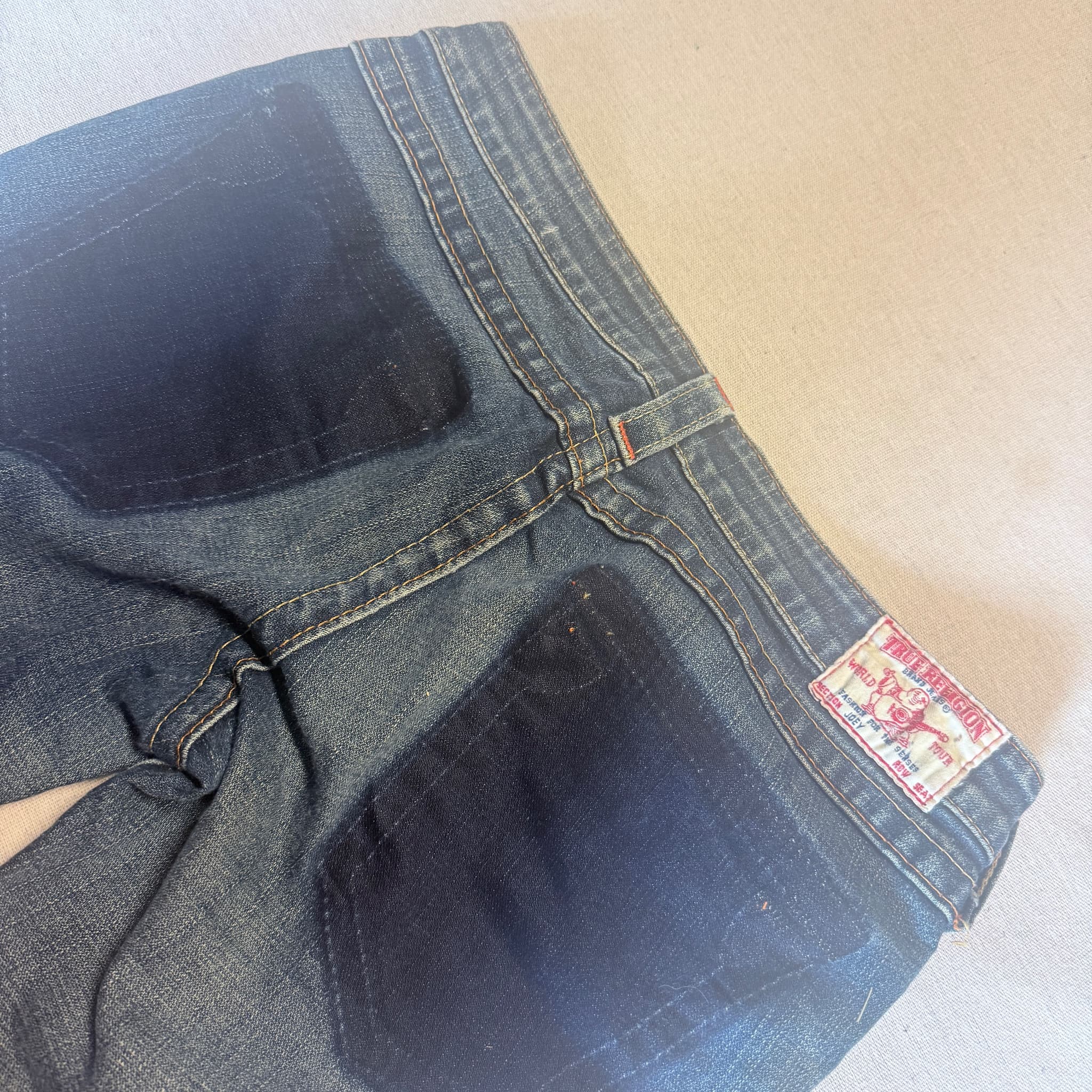 True Religion Joey Big T Jeans Dark Wash Denim Size 31 — photo 6 of 7